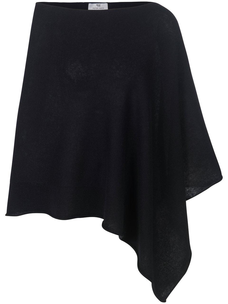 Peter Hahn Cashmere Poncho 100%  kasjmier Van  zwart