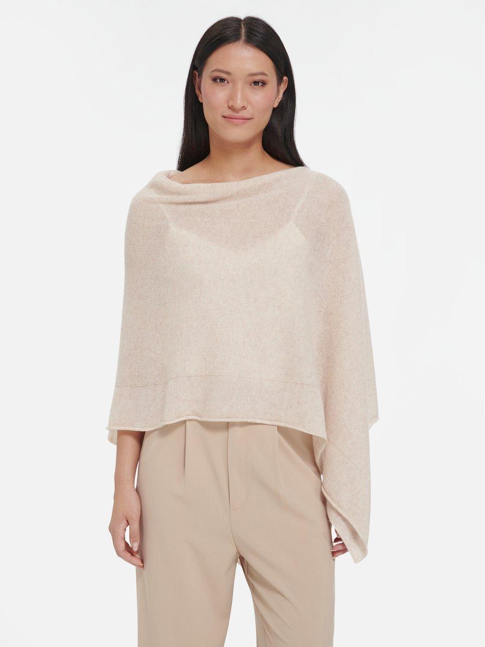Peter Hahn Cashmere - Poncho van 100%  kasjmier
