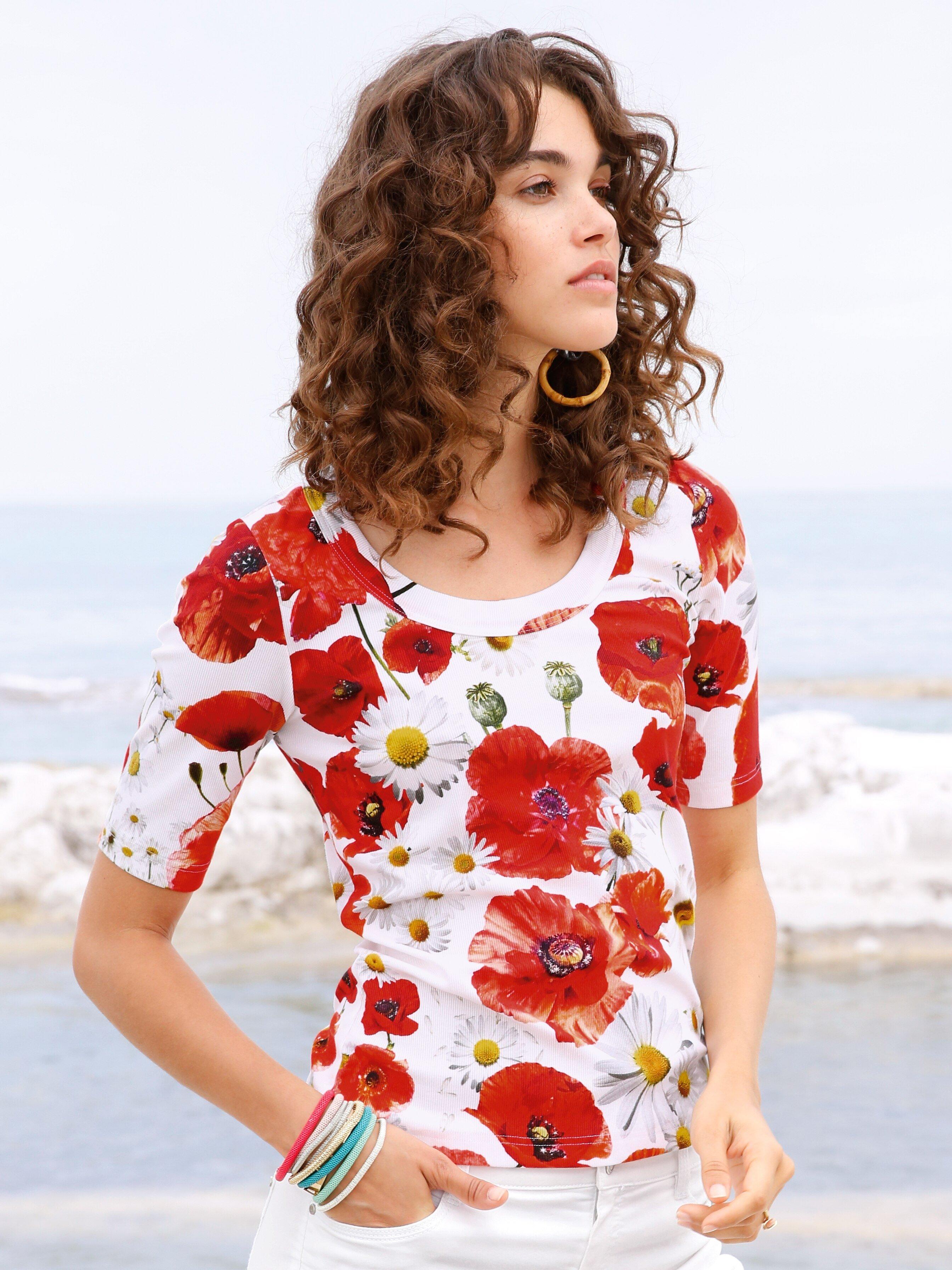 ZAIDA - Rundhals-Shirt mit 1/2-Arm