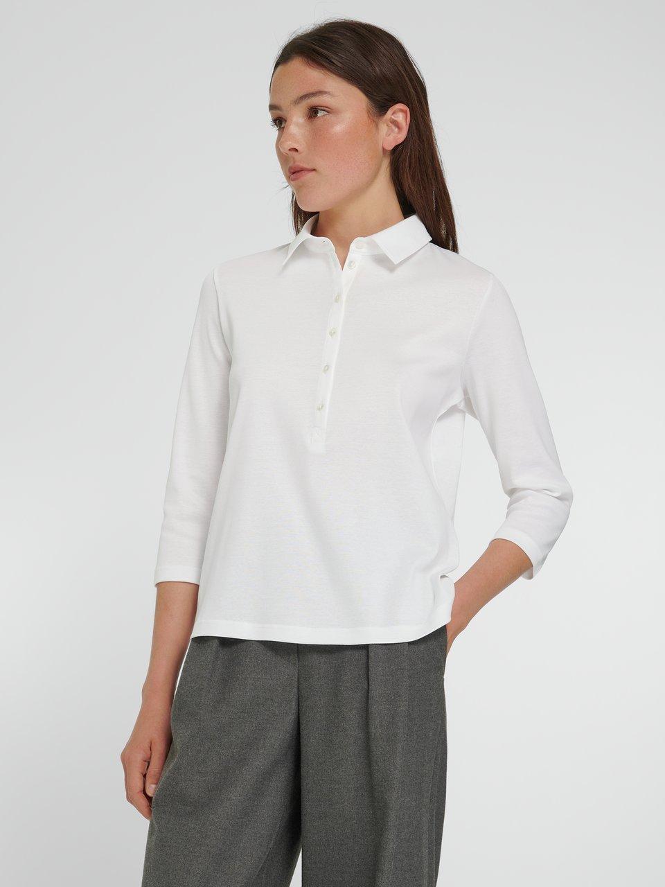 Efixelle - Poloshirt van 100% katoen met 3/4-mouwen