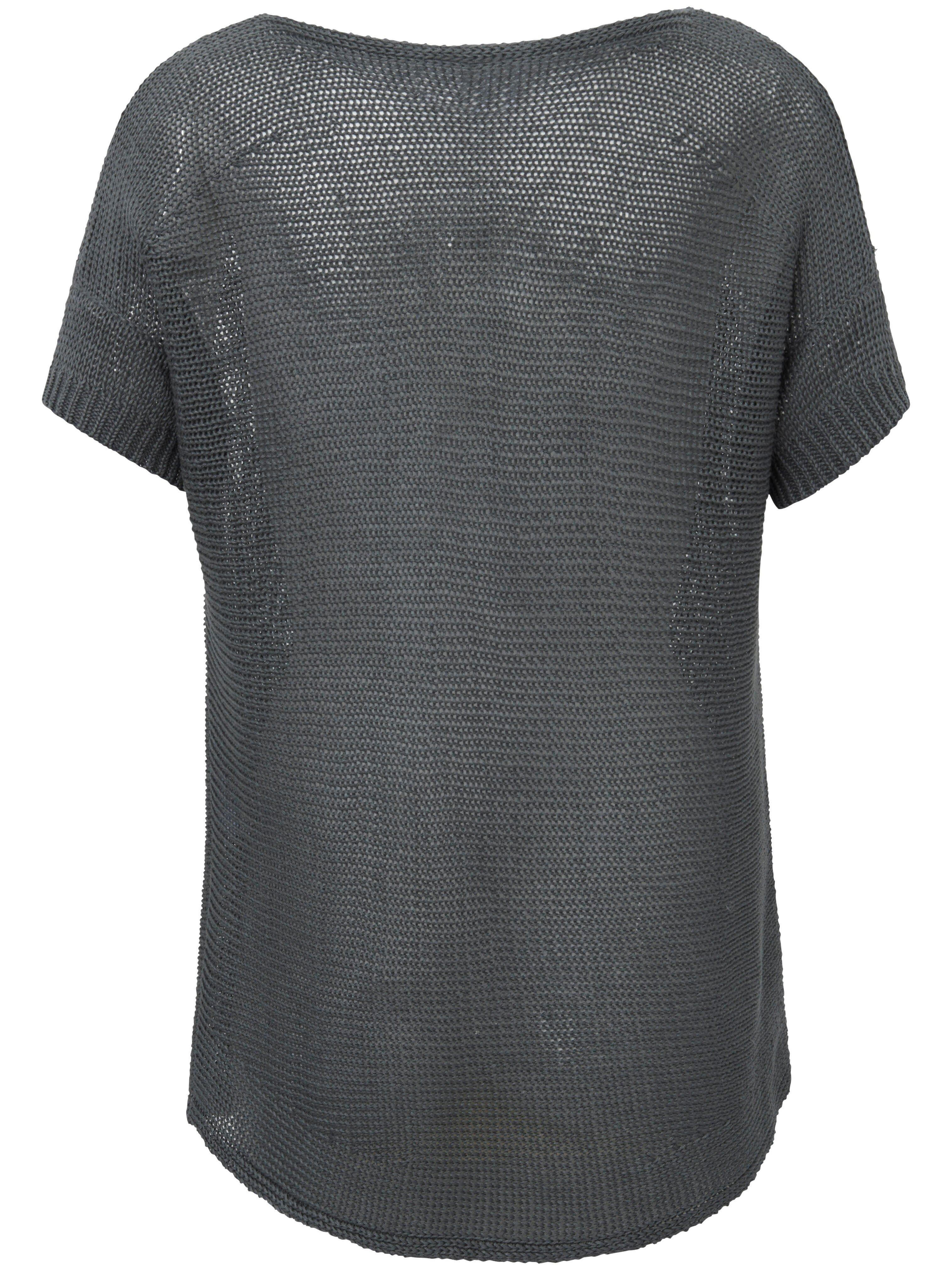 Thumbnail - Pullover aus 100% Leinen 1/2 Arm Peter Hahn grün