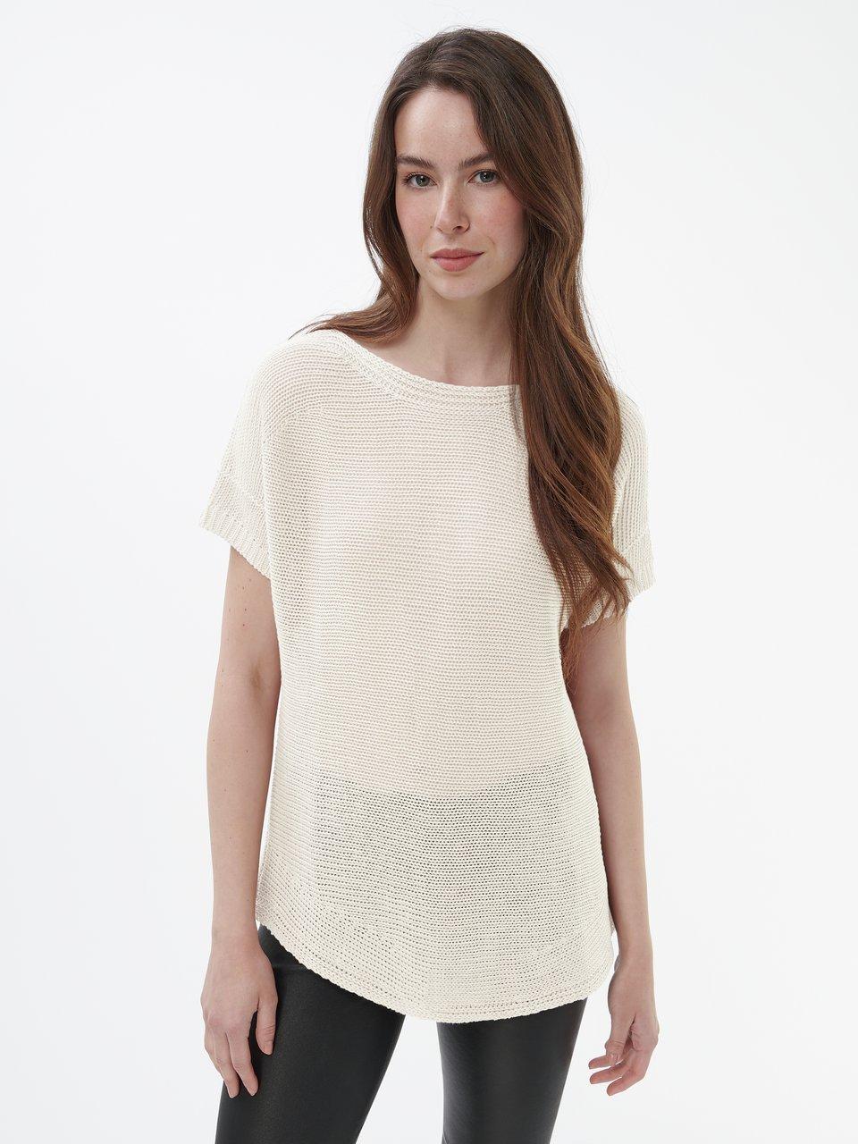 Peter Hahn - Pullover aus 100% Leinen mit 1/2 Arm