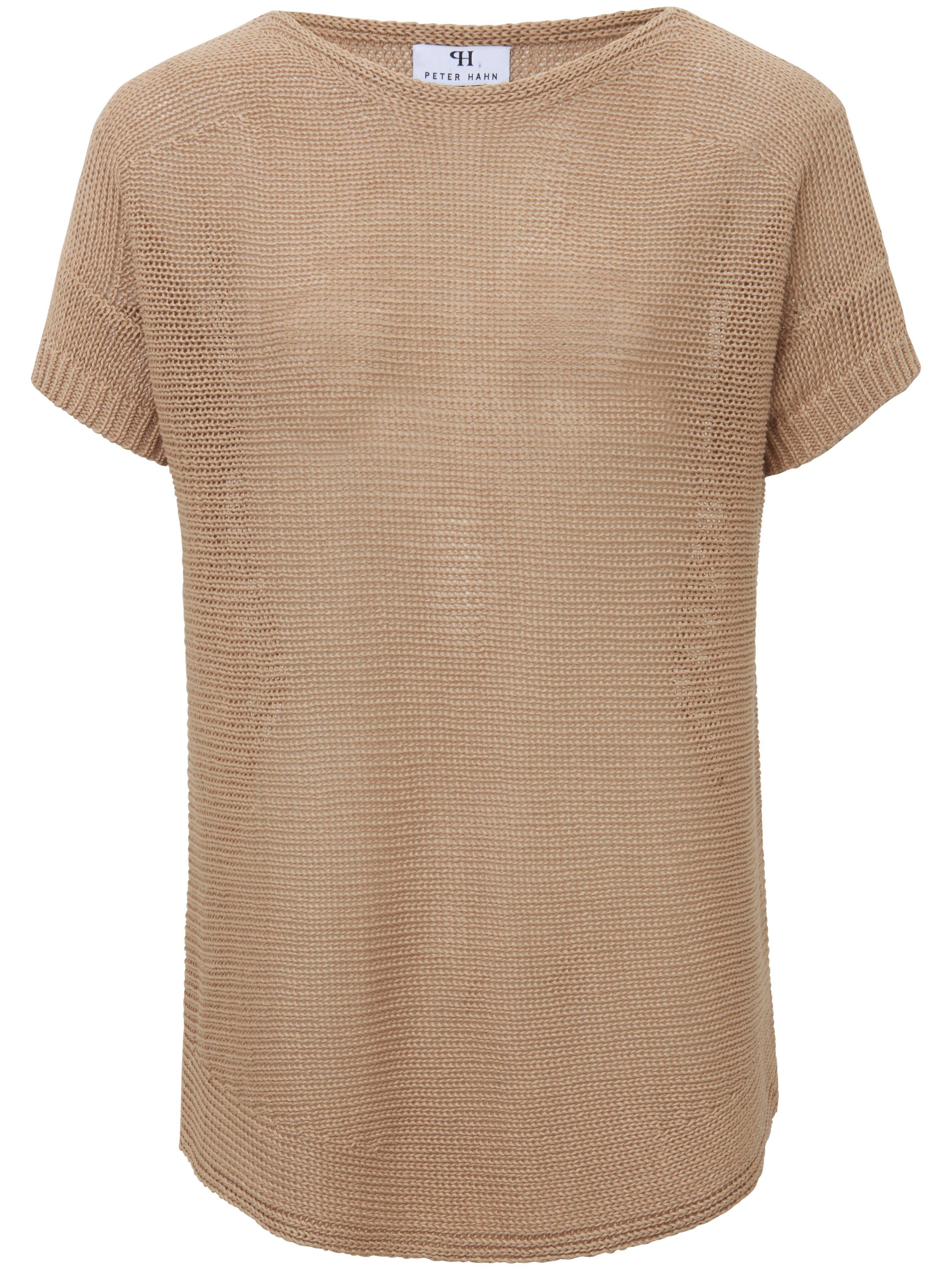 Pullover aus 100% Leinen 1/2 Arm Peter Hahn beige günstig online kaufen