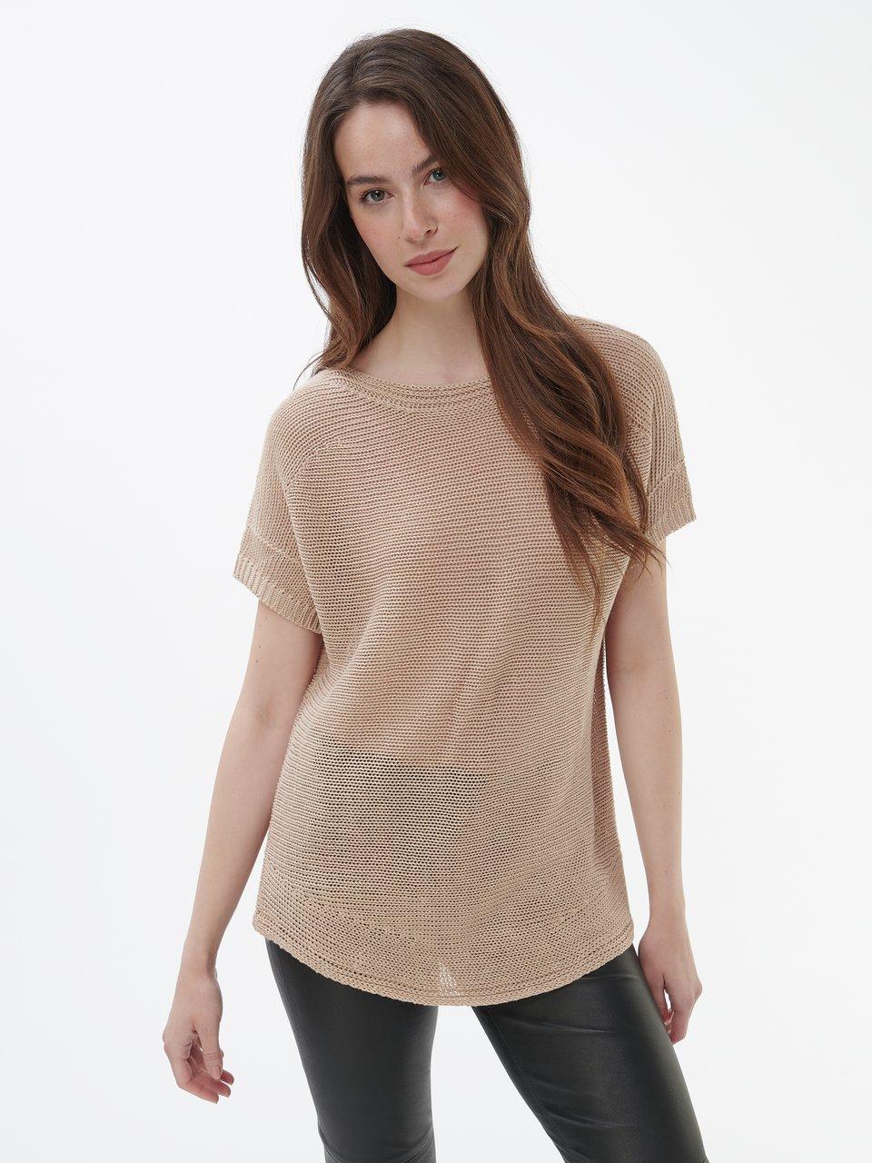 Peter Hahn - Pullover aus 100% Leinen mit 1/2 Arm