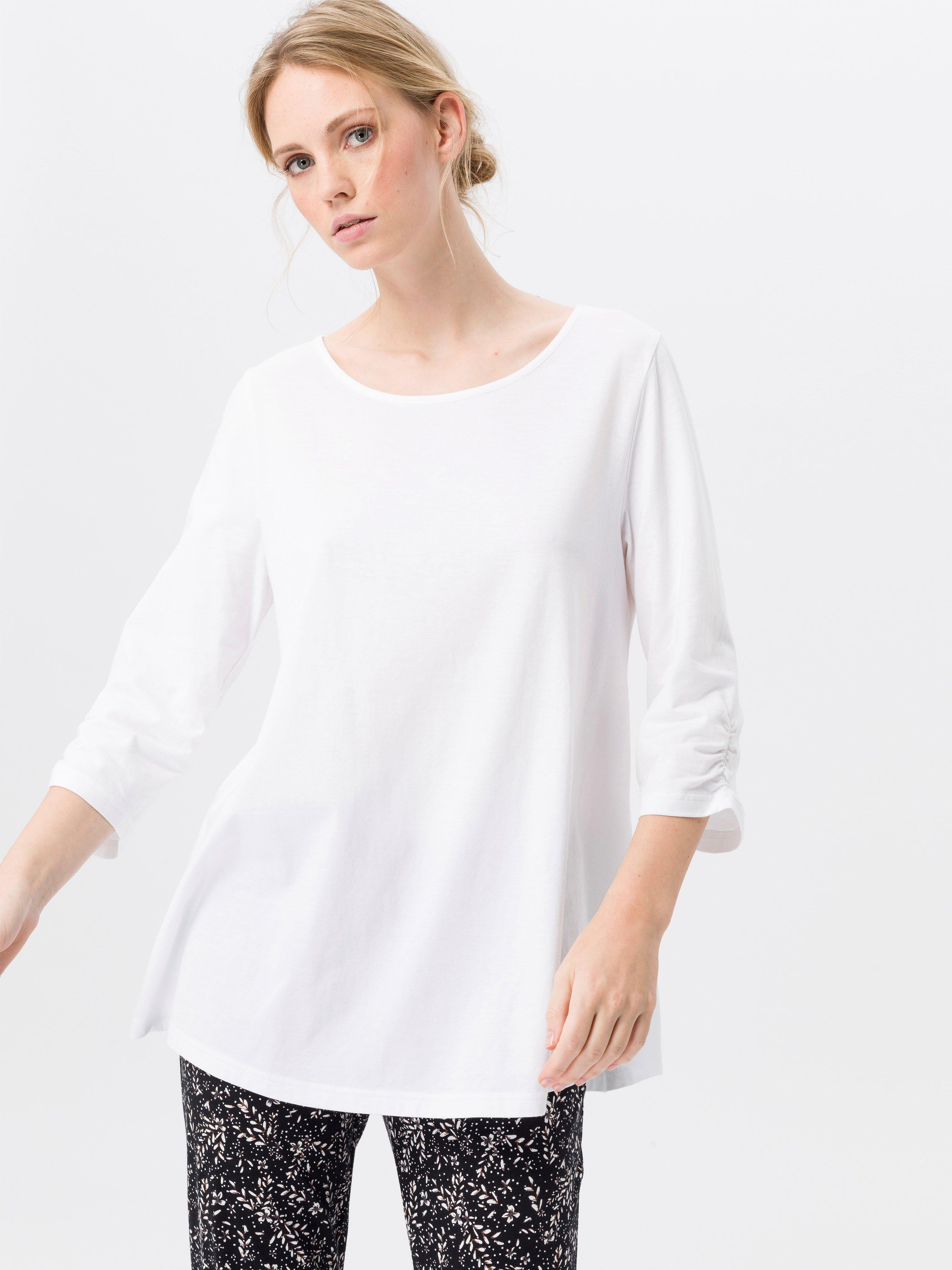 Green Cotton - Lang shirt Filippa van 100% katoen met ronde hals