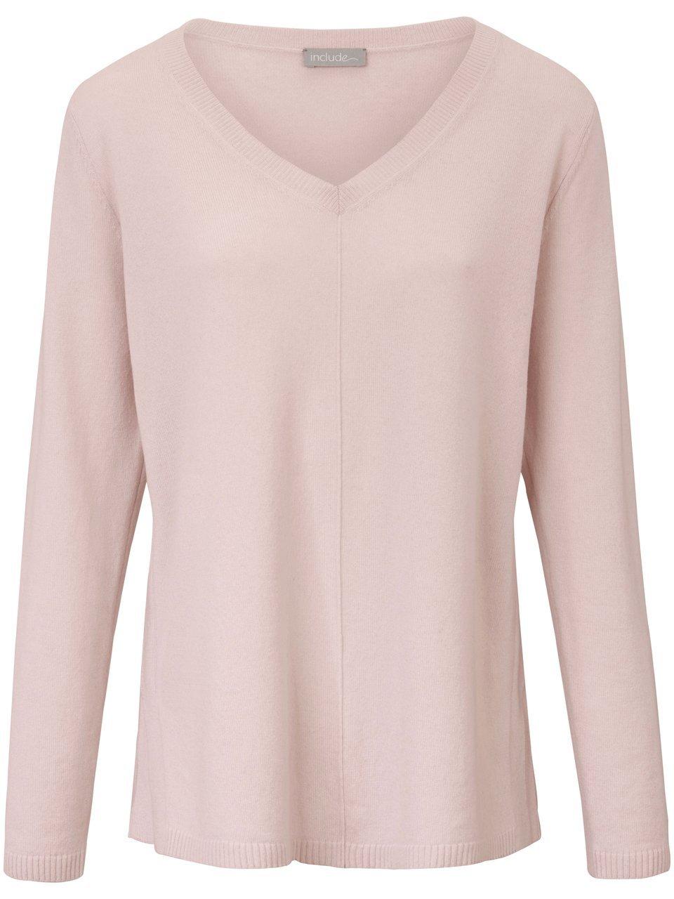 V-Pullover aus 100% Premium-Kaschmir include rosé günstig online kaufen