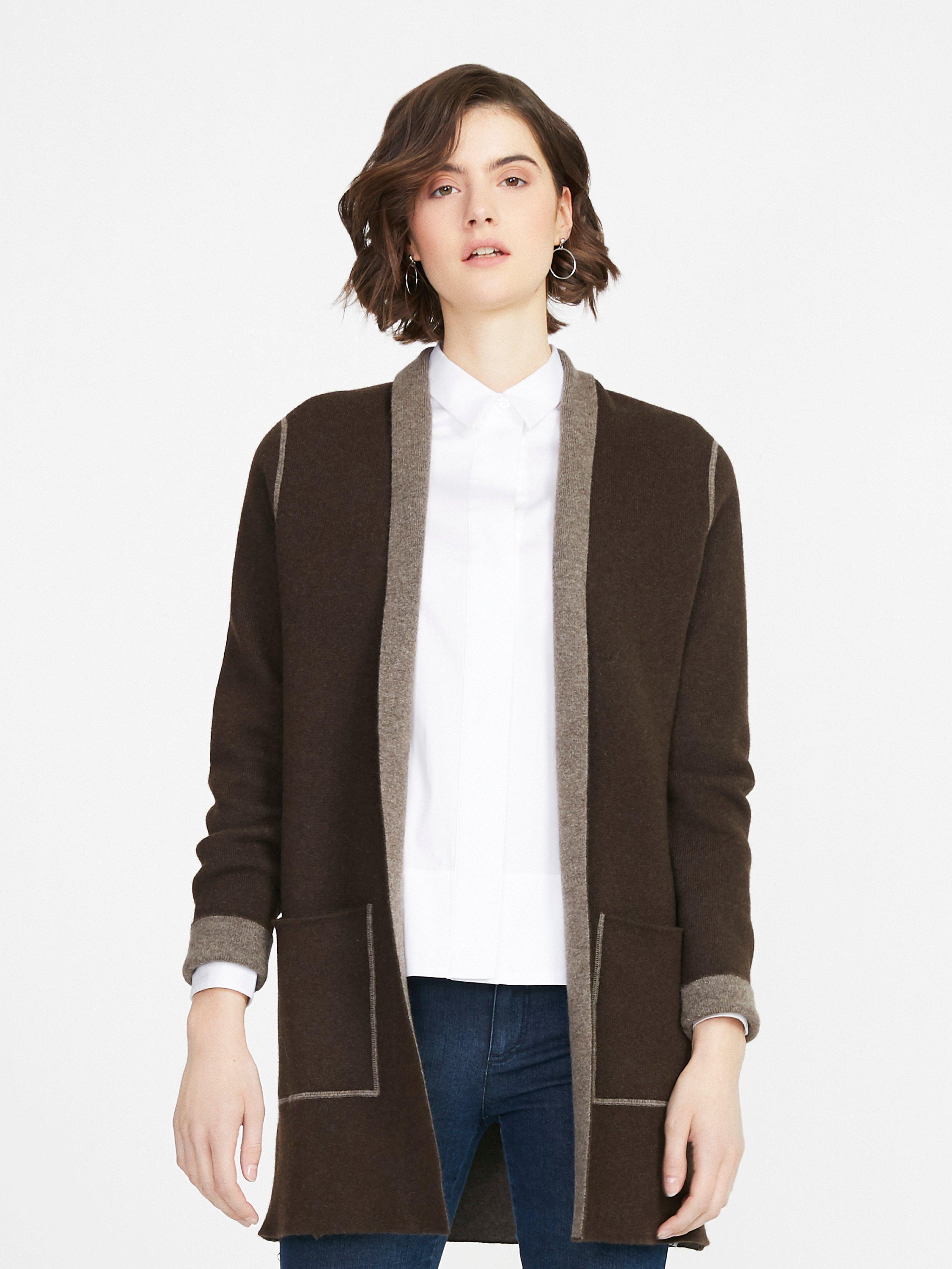 yak wool cardigan
