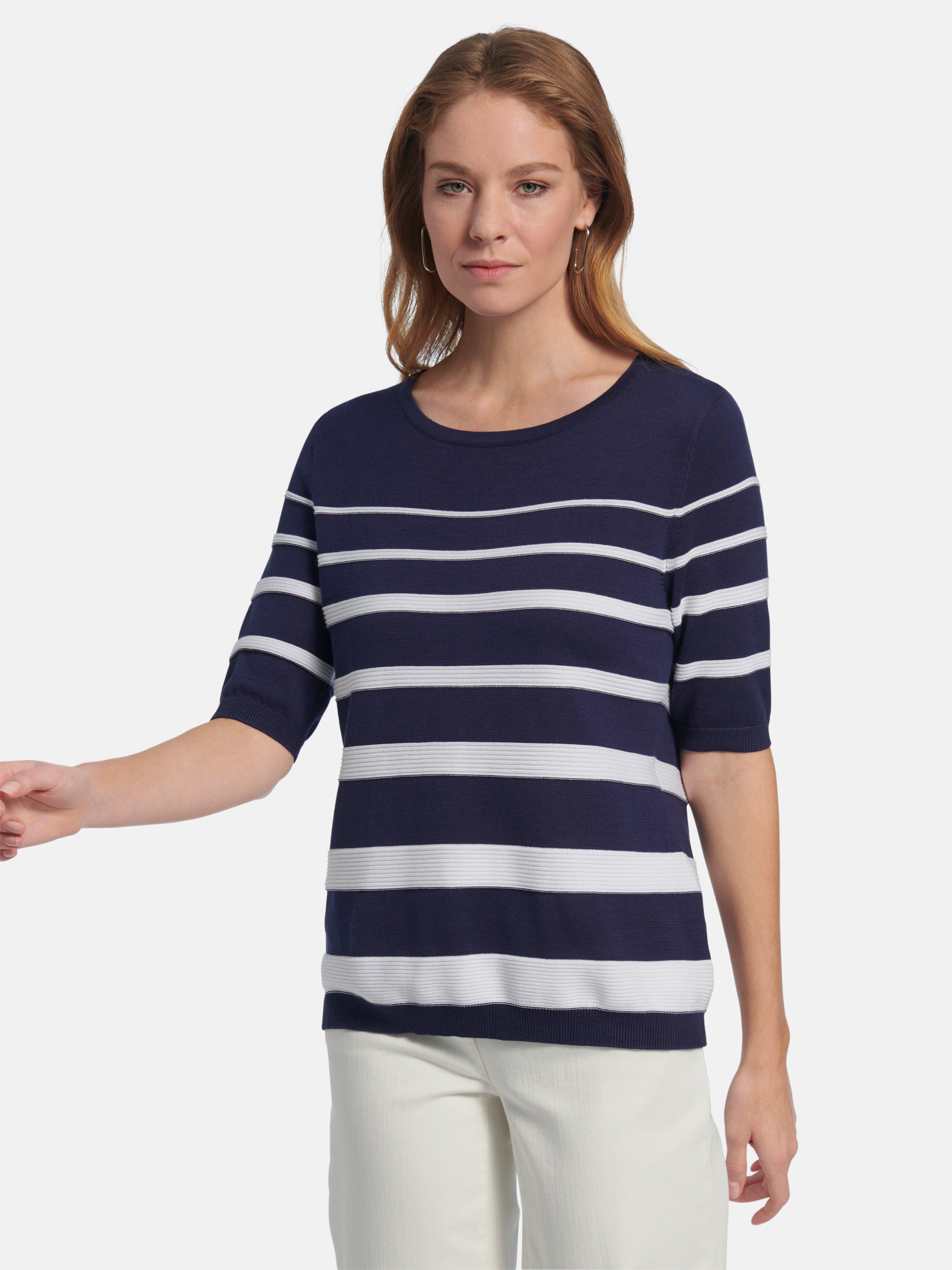 Peter Hahn - Rundhals-Pullover aus 100% SUPIMA®-Baumwolle