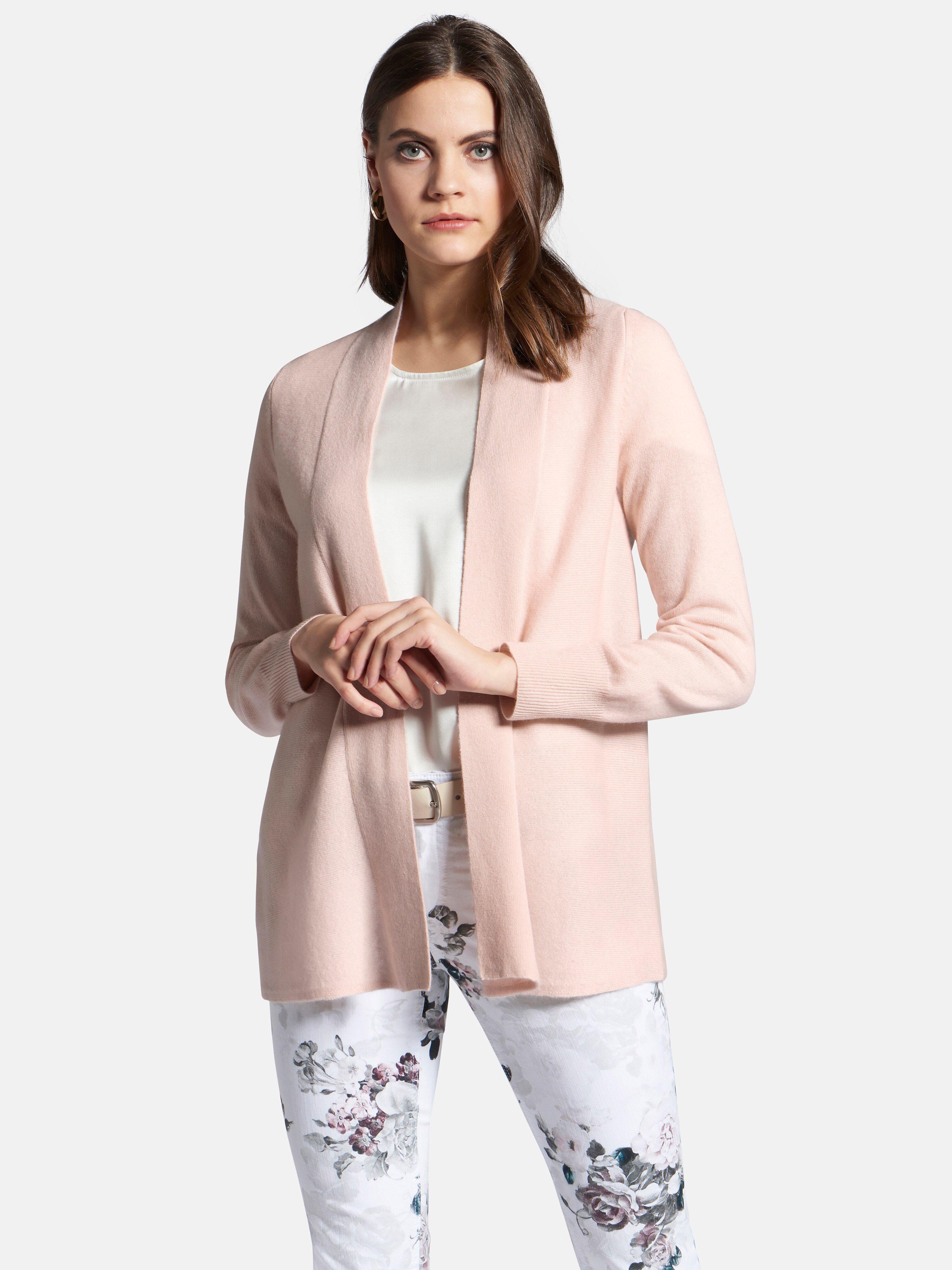 Peter Hahn Cashmere - Strickjacke aus 100% PREMIUM Kaschmir