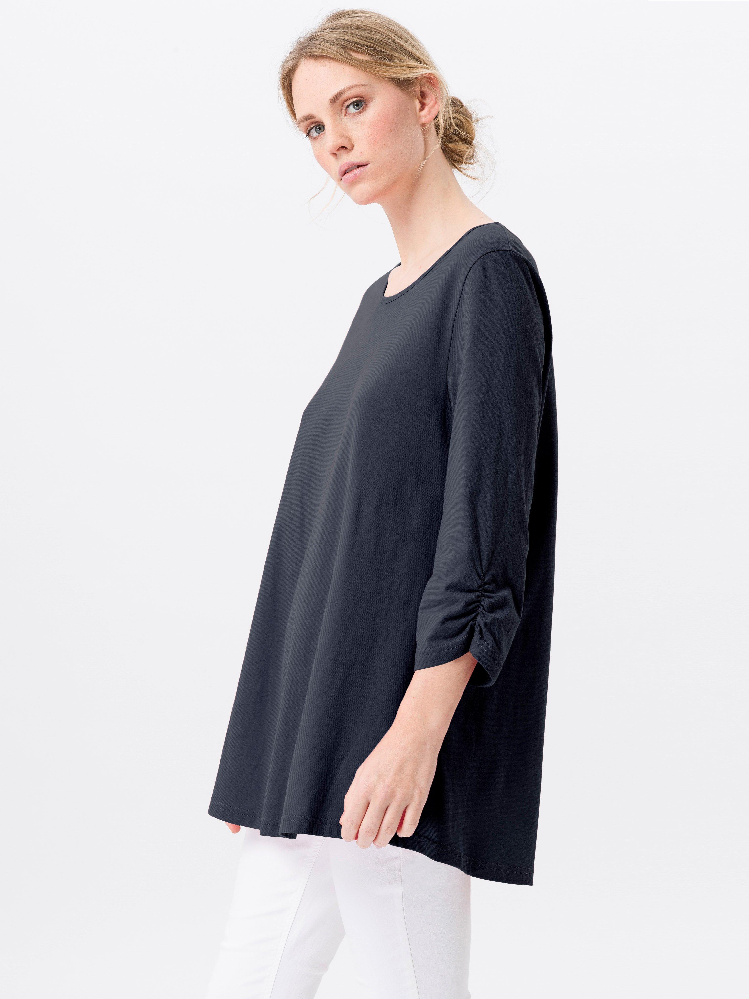 Green Cotton - Lang shirt Filippa van 100% katoen met ronde hals