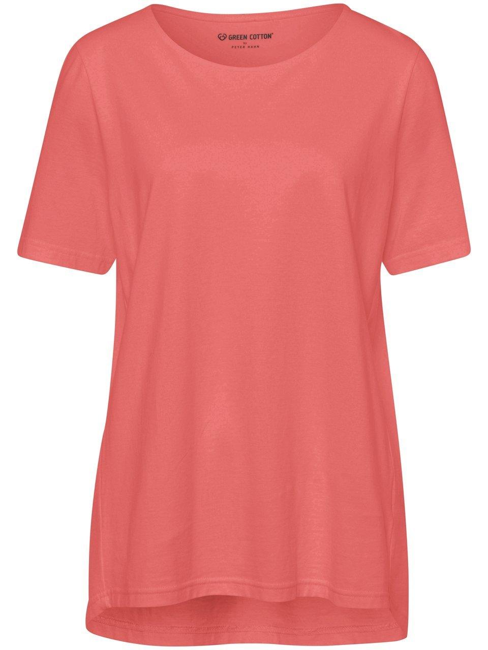 Rundhals-Shirt Benedikte Green Cotton rot günstig online kaufen