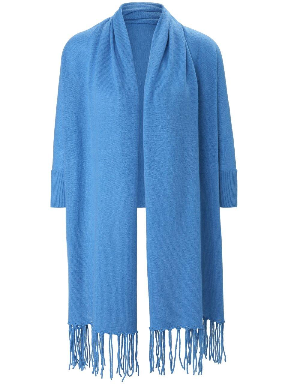 Shrug-jasje 100% kasjmier Van Uta Raasch blauw