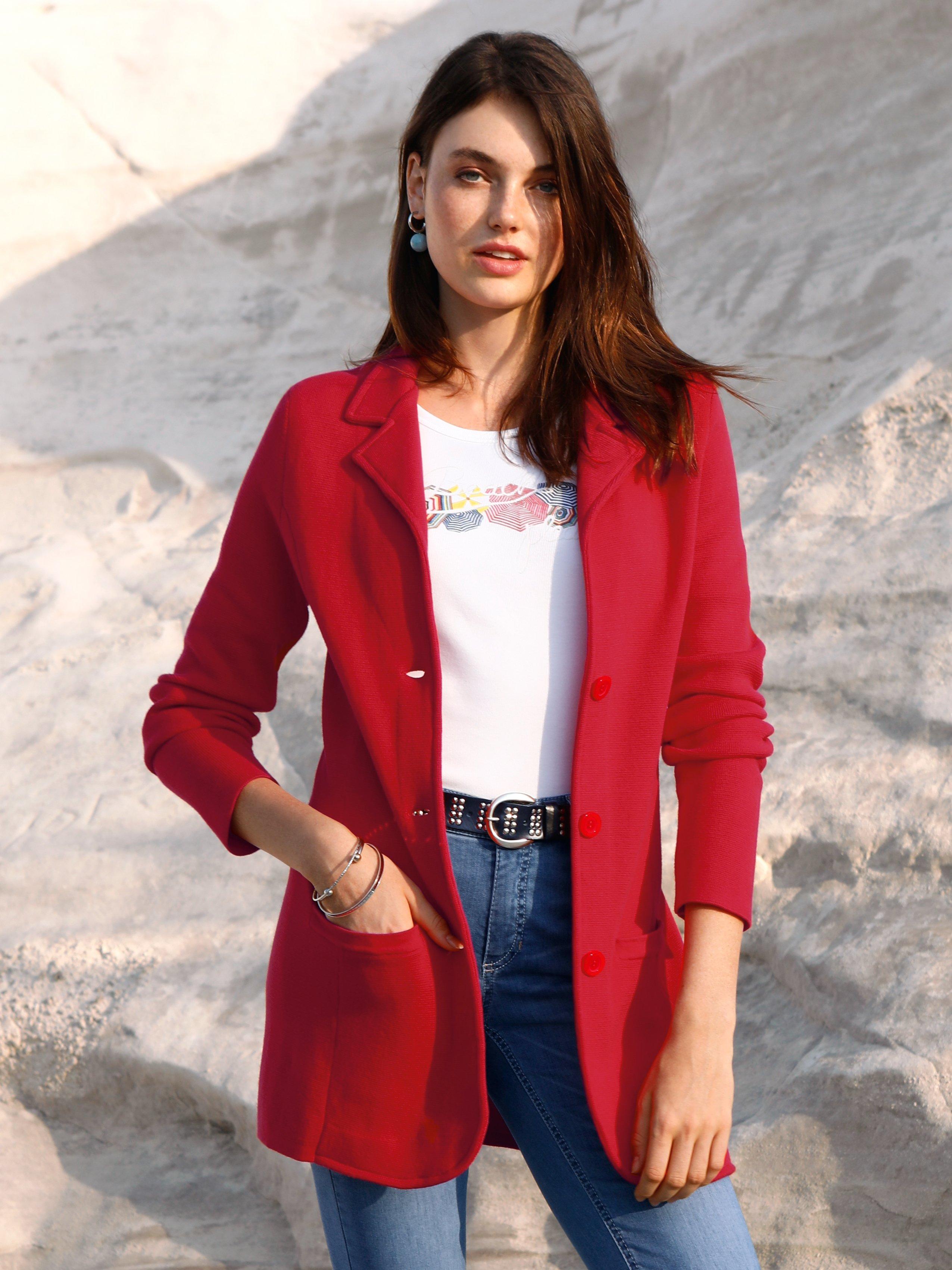 Peter Hahn - Strick-Blazer aus 100% SUPIMA®-Baumwolle