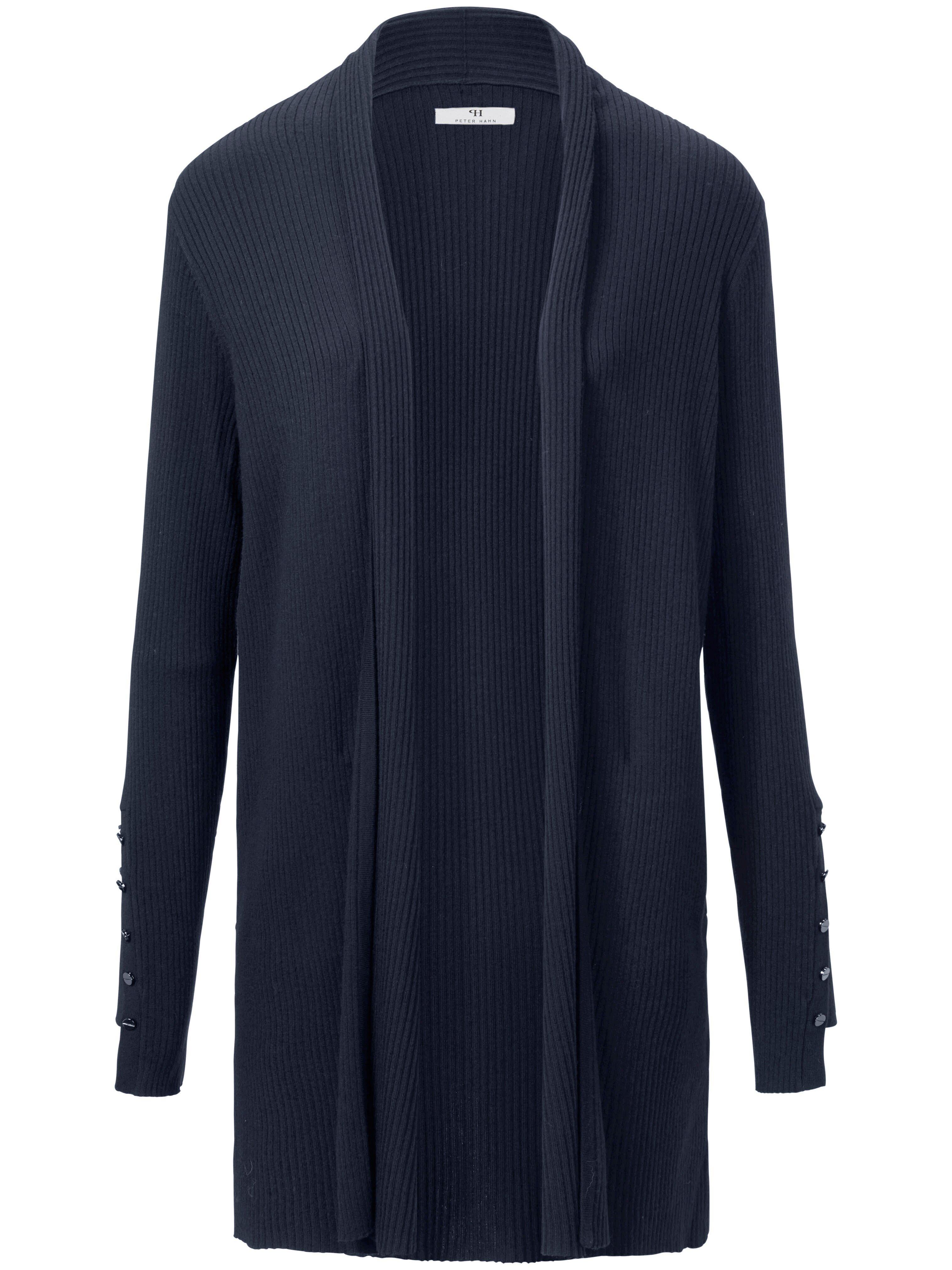 Peter Hahn - Long-Strickjacke
