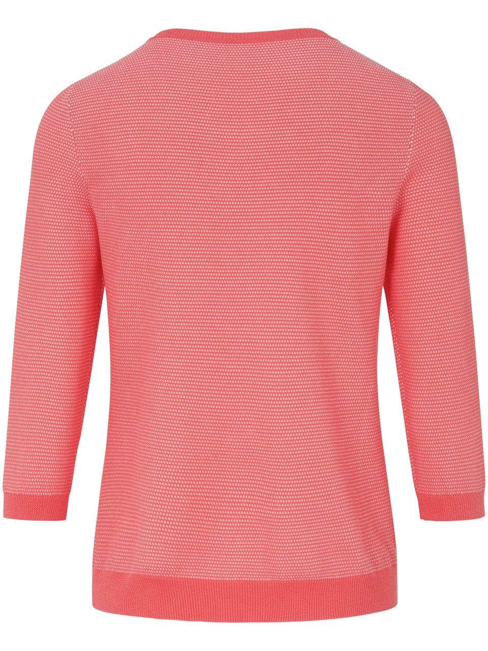 Thumbnail - Rundhals-Pullover aus 100% SUPIMA®-Baumwolle Peter Hahn rot