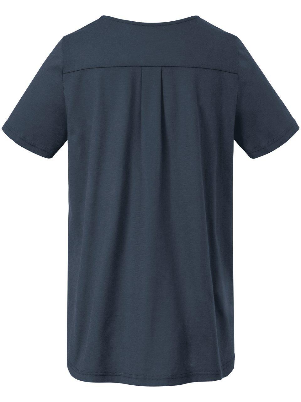 Thumbnail - Rundhals-Shirt Benedikte Green Cotton blau