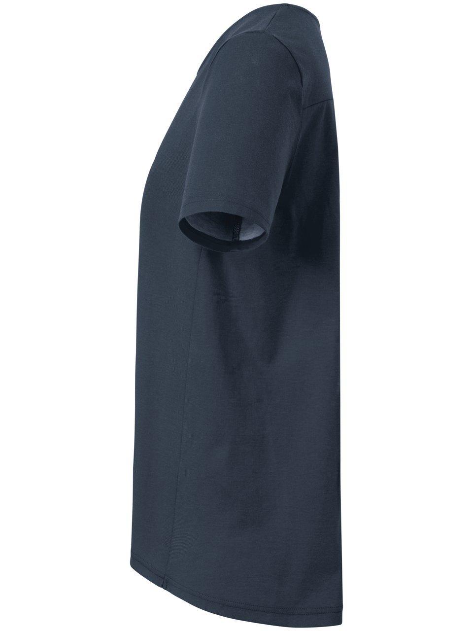 Thumbnail - Rundhals-Shirt Benedikte Green Cotton blau