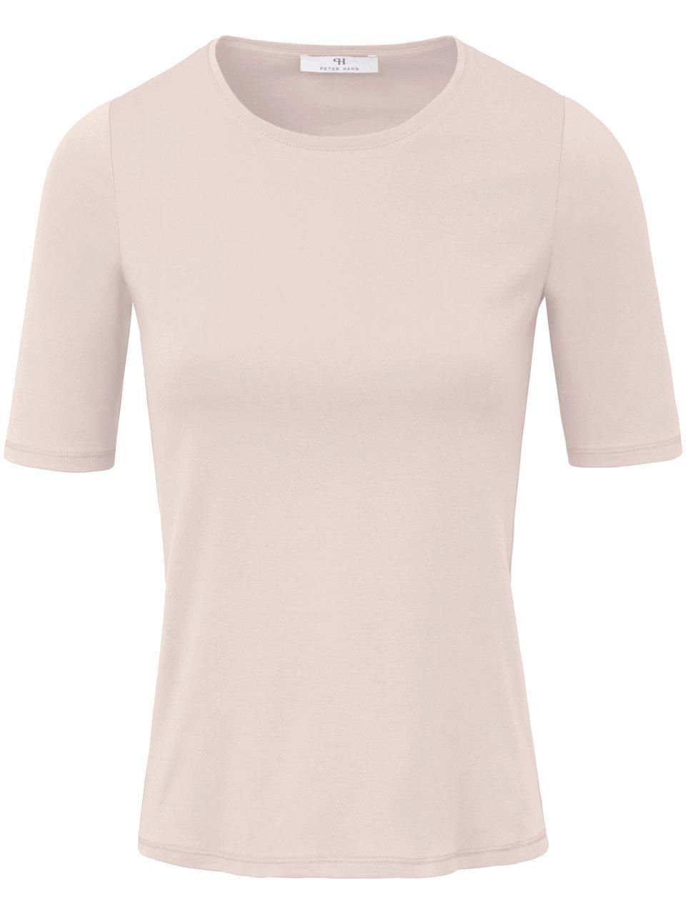 Shirt 100% Pima Cotton ronde hals Van Peter Hahn roze