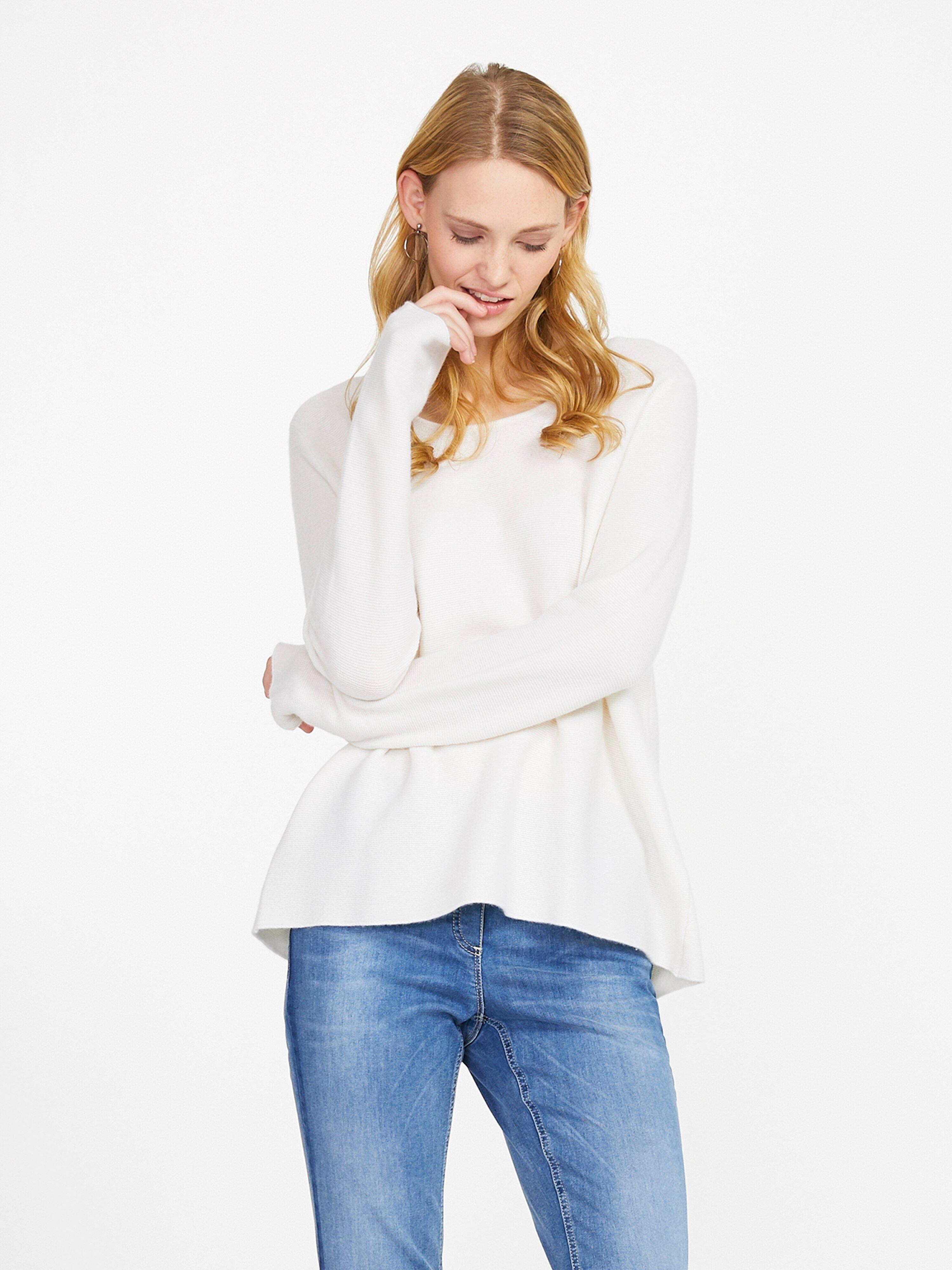 include - Rundhals-Pullover aus 100% PREMIUM Kaschmir