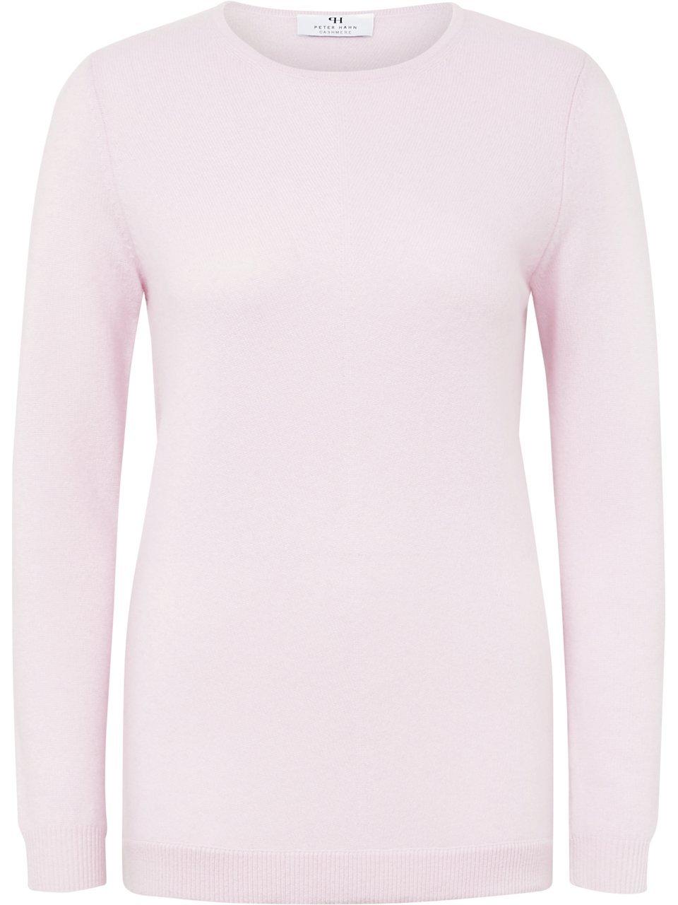 Rundhals-Pullover aus 100% Premium-Kaschmir Peter Hahn Cashmere rosé günstig online kaufen