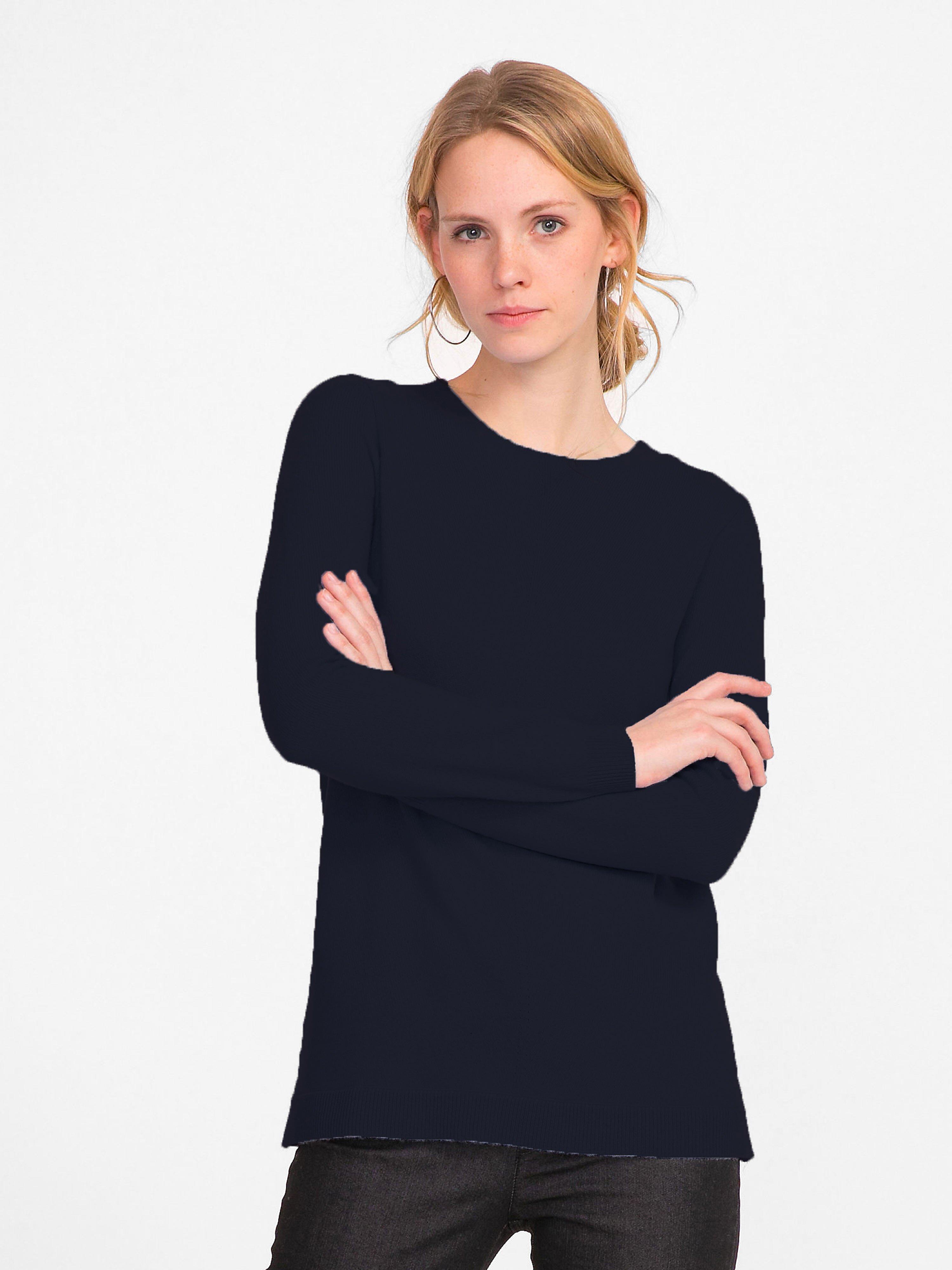 Peter Hahn - Rundhals-Pullover aus 100% Premium-Kaschmir