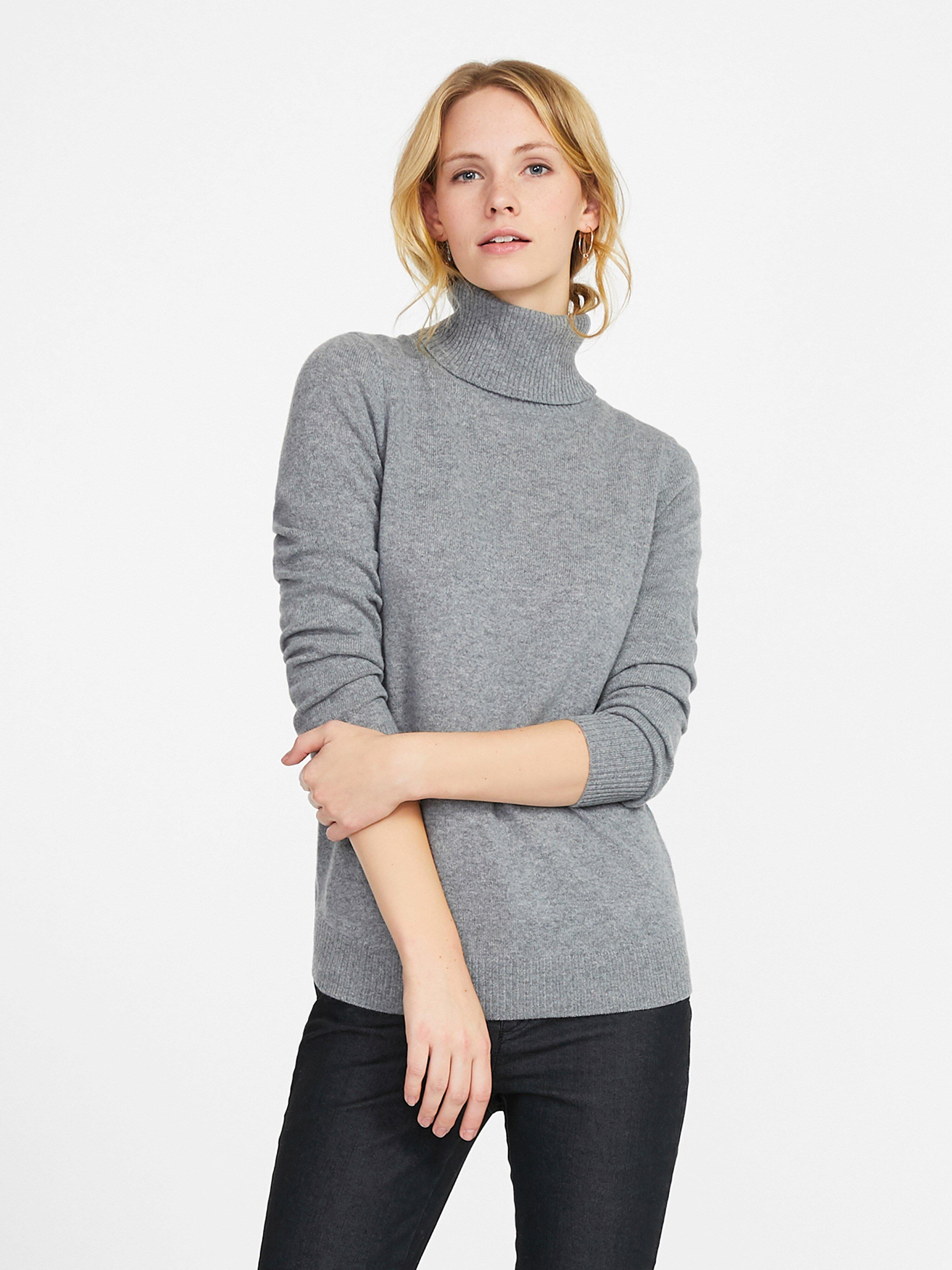 Peter Hahn Cashmere - Rollkragen-Pullover aus 100% Premium-Kaschmir