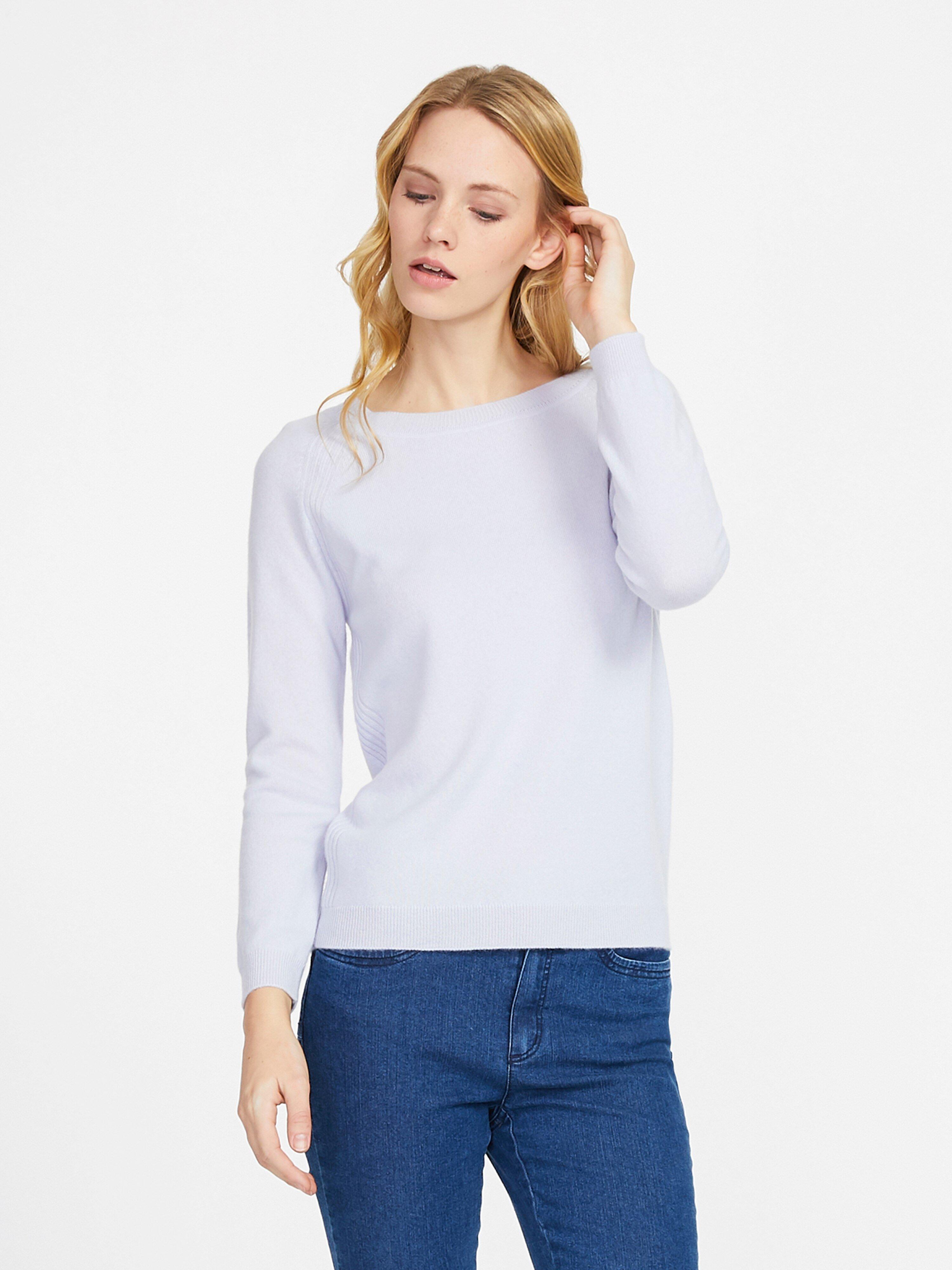 Peter Hahn Cashmere - Rundhals-Pullover aus 100% Premium-Kaschmir