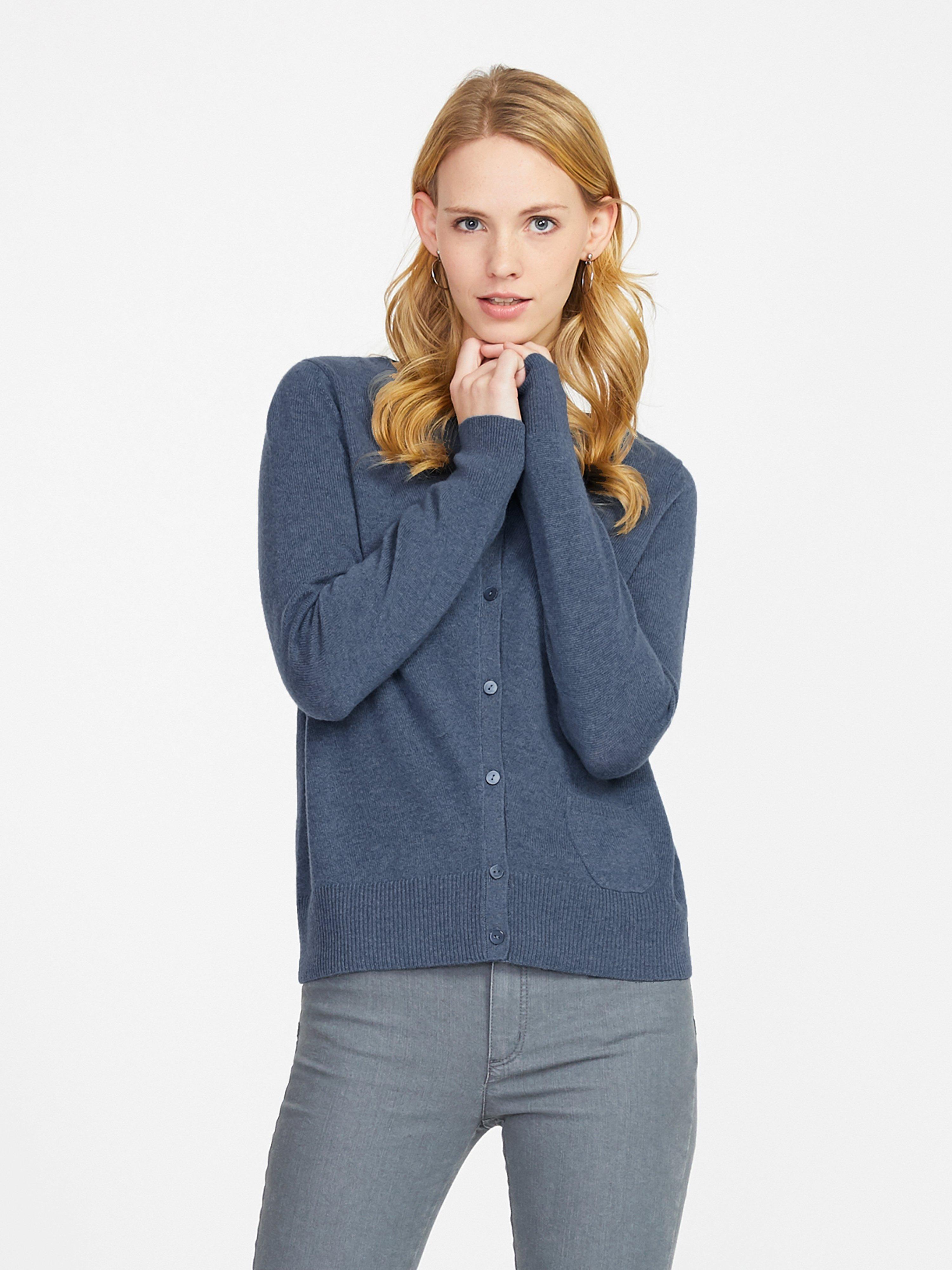 Peter Hahn - Strickjacke aus 100% Premium-Kaschmir