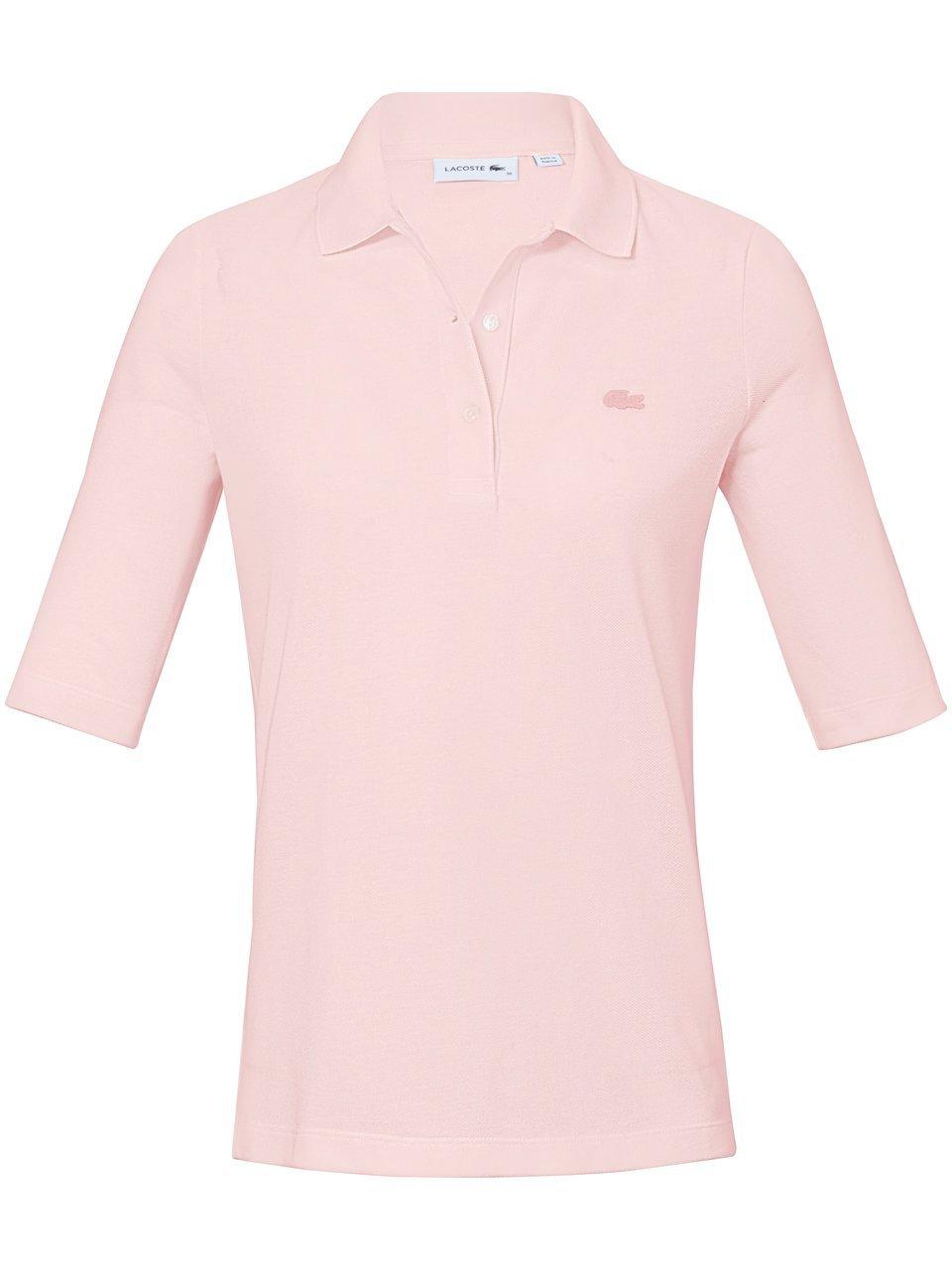 Poloshirt 100% katoen Van Lacoste roze