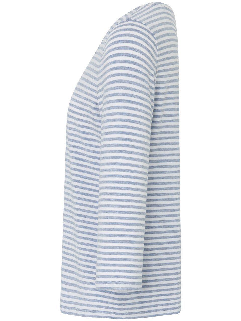 Thumbnail - Rundhals-Shirt 3/4-Arm Peter Hahn blau