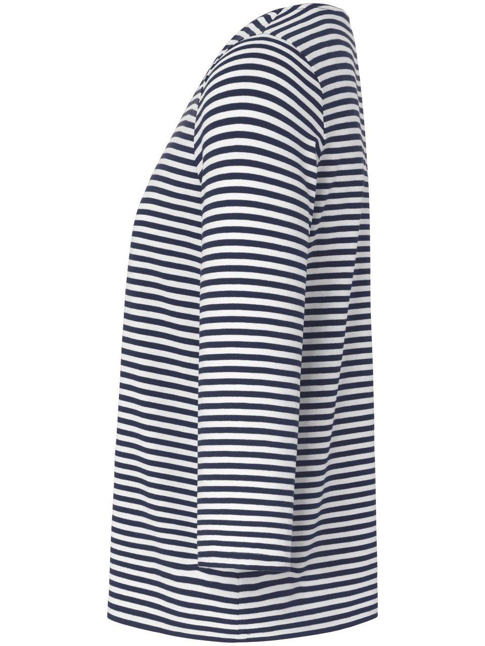 Thumbnail - Rundhals-Shirt 3/4-Arm Peter Hahn blau