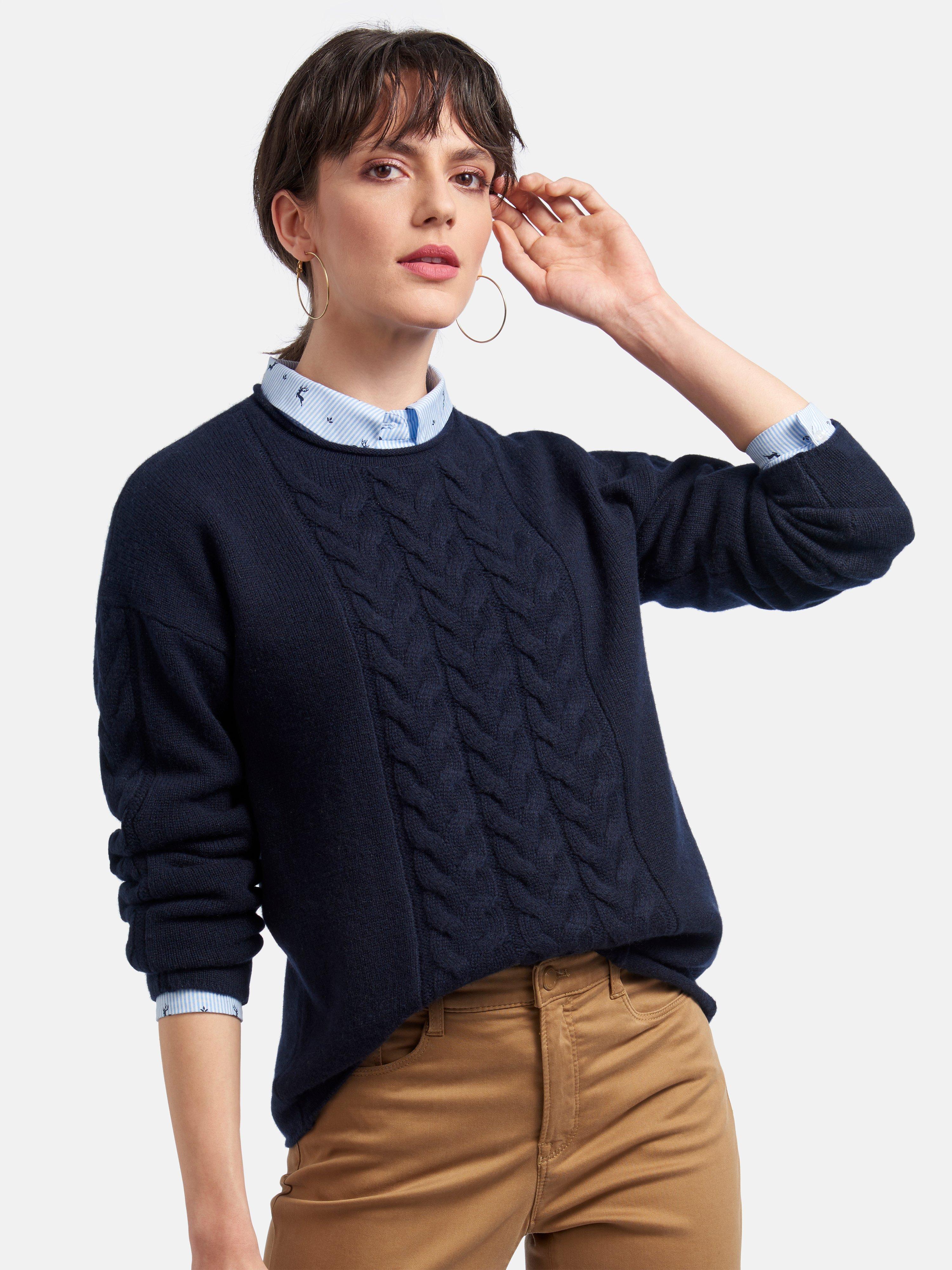 include - Rundhals-Pullover