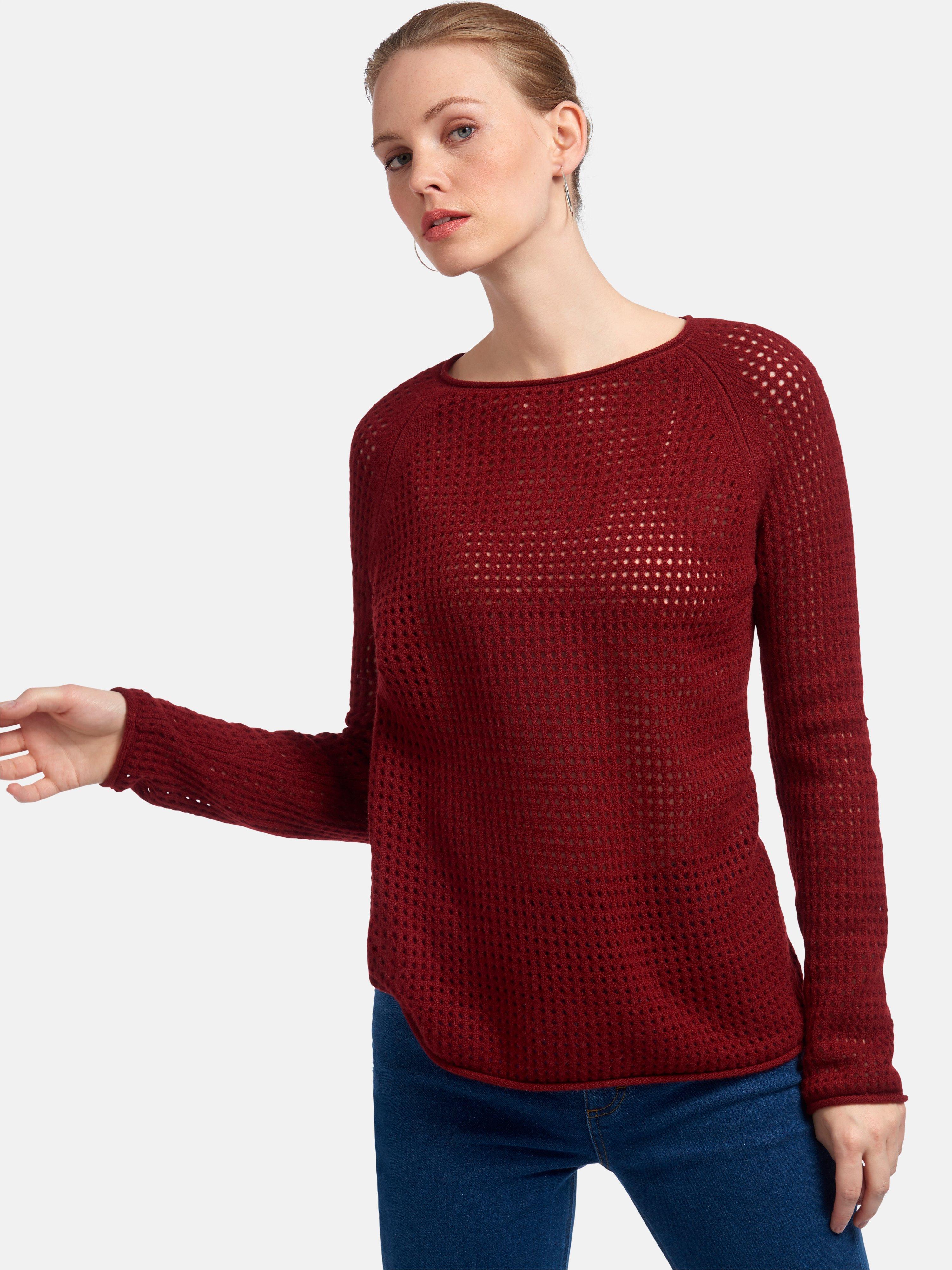 include - Rundhals-Pullover aus 100% Premium-Kaschmir