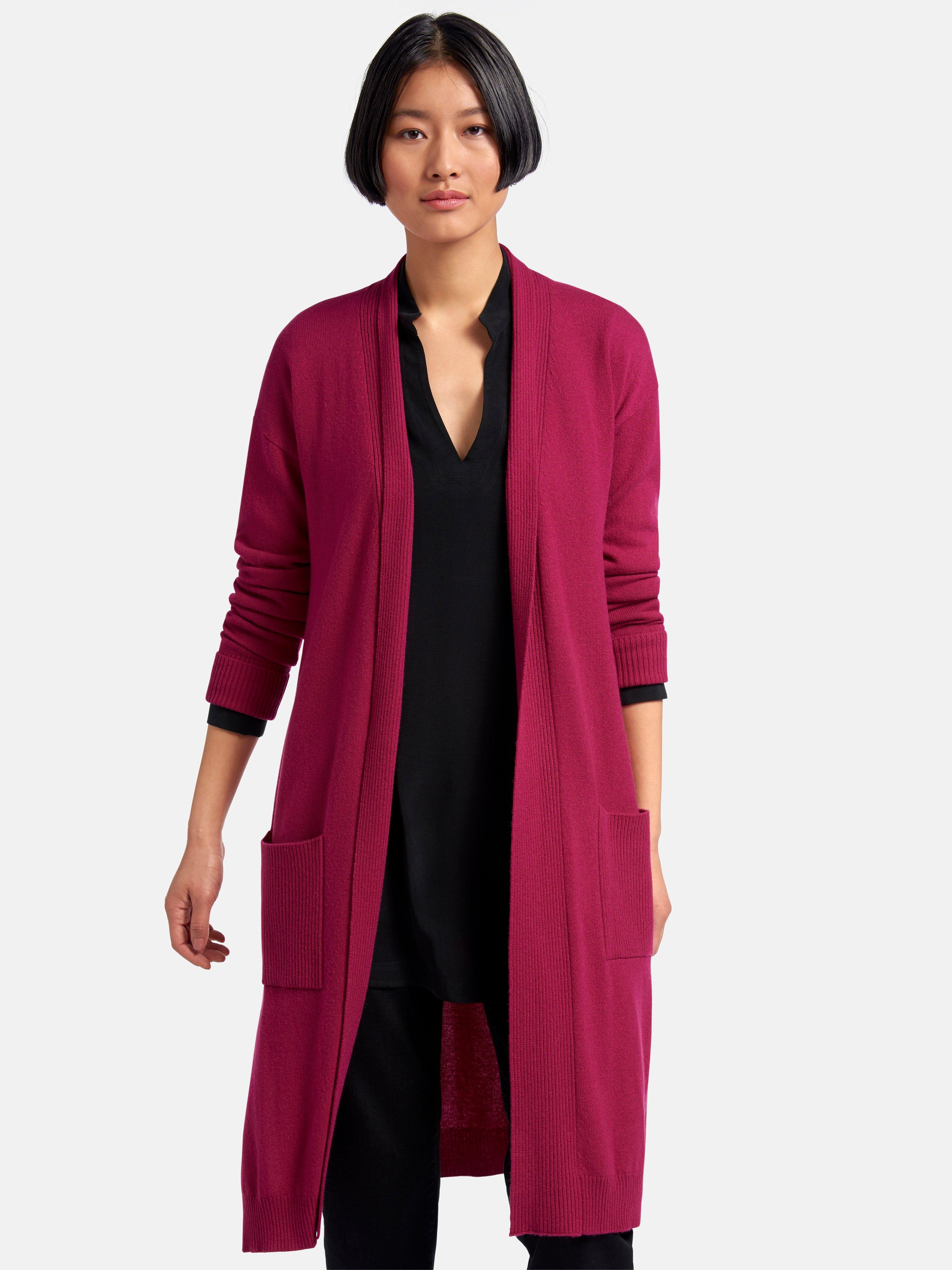 Peter Hahn Cashmere - Strickmantel aus 100% Premium-Kaschmir