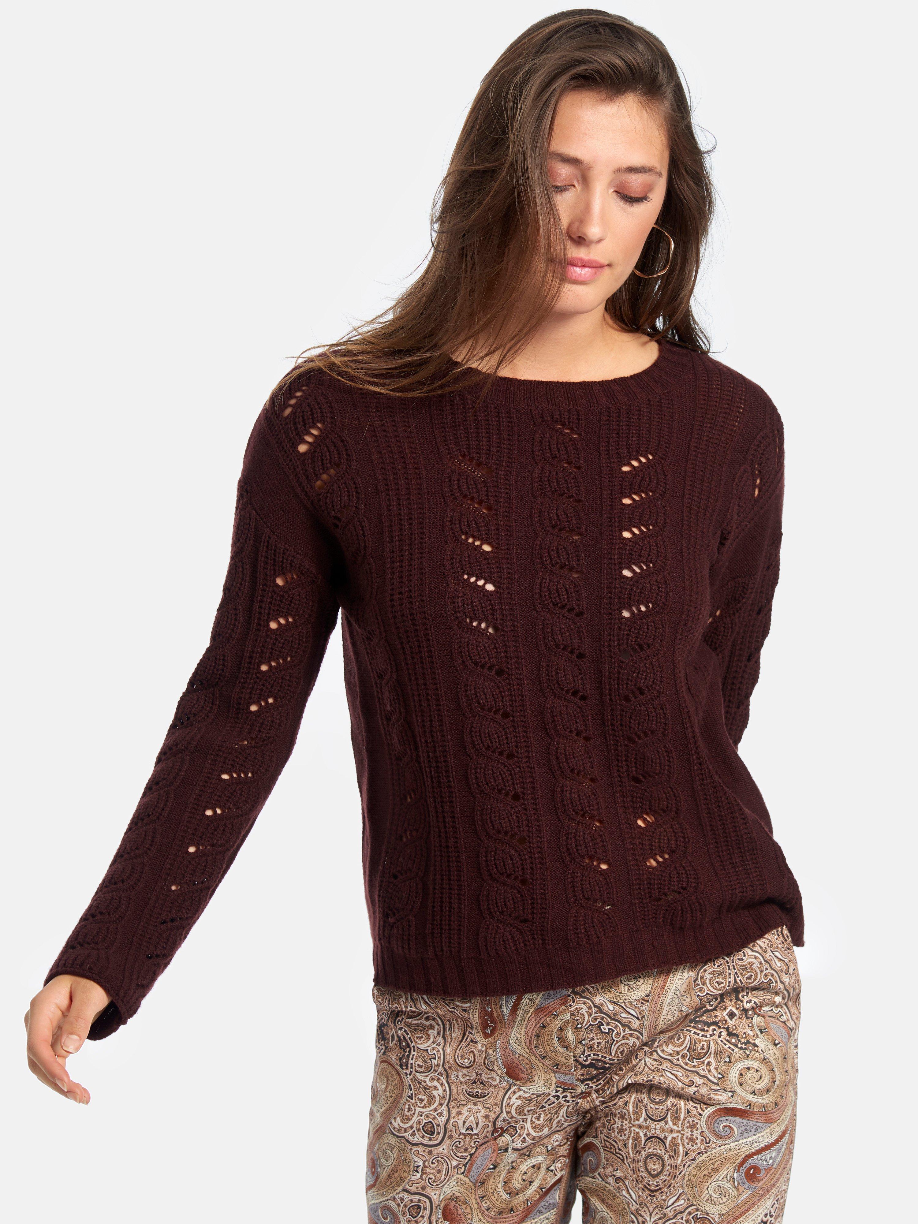 include - Rundhals-Pullover aus 100% Premium-Kaschmir