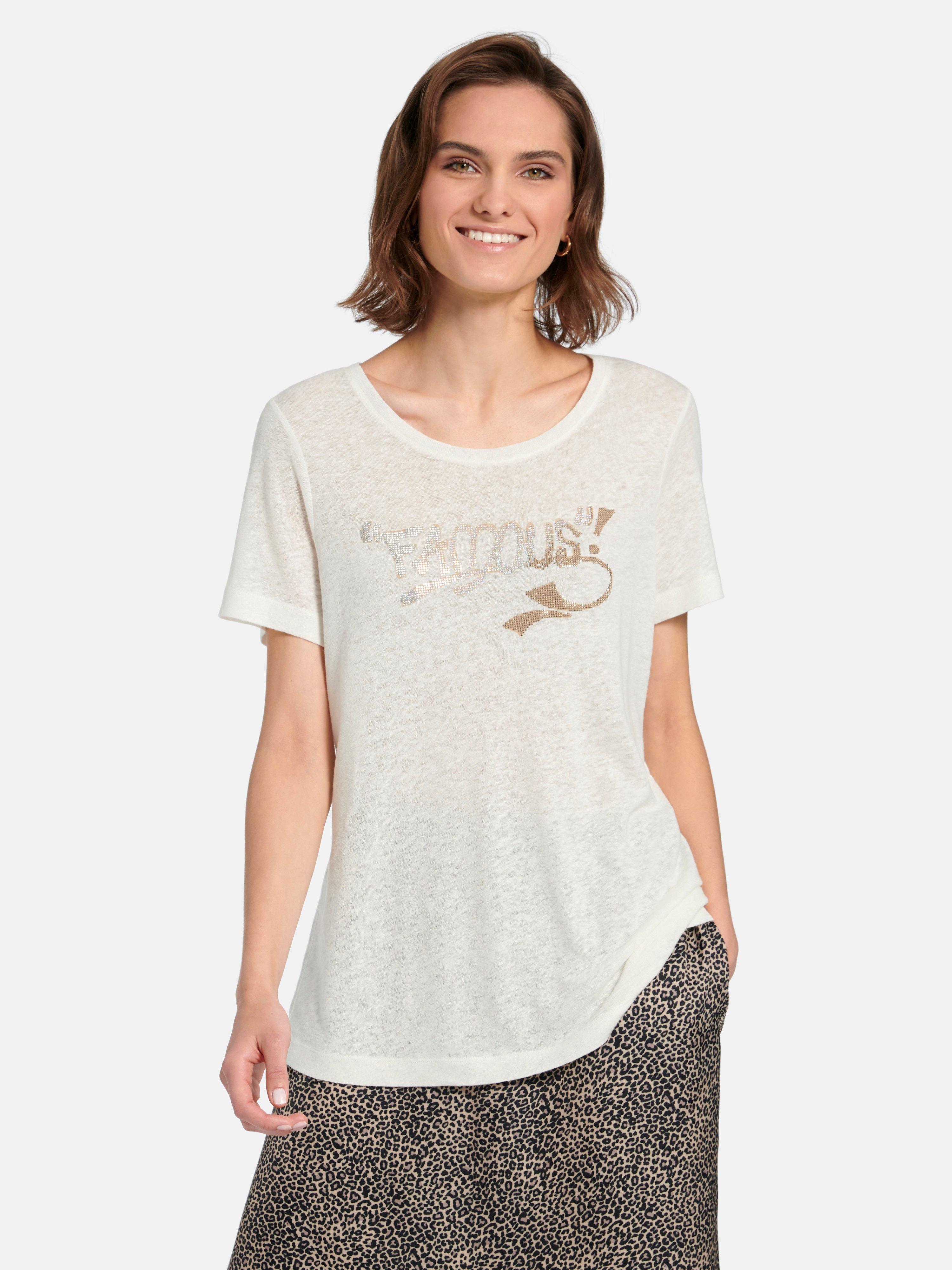 Margittes - Rundhals-Shirt mit 1/2-Arm