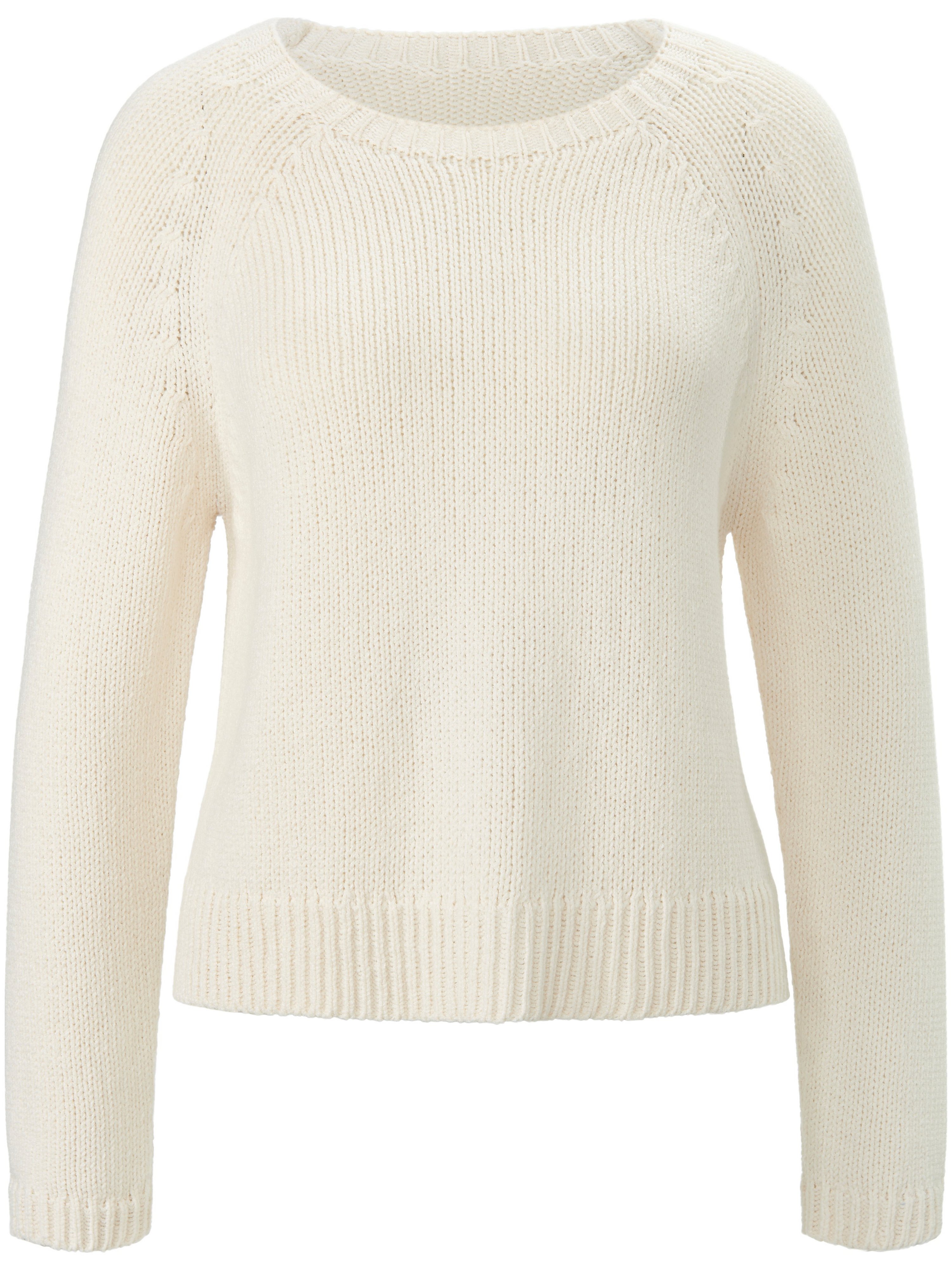 Le pull encolure ronde  tRUE STANDARD blanc taille 40