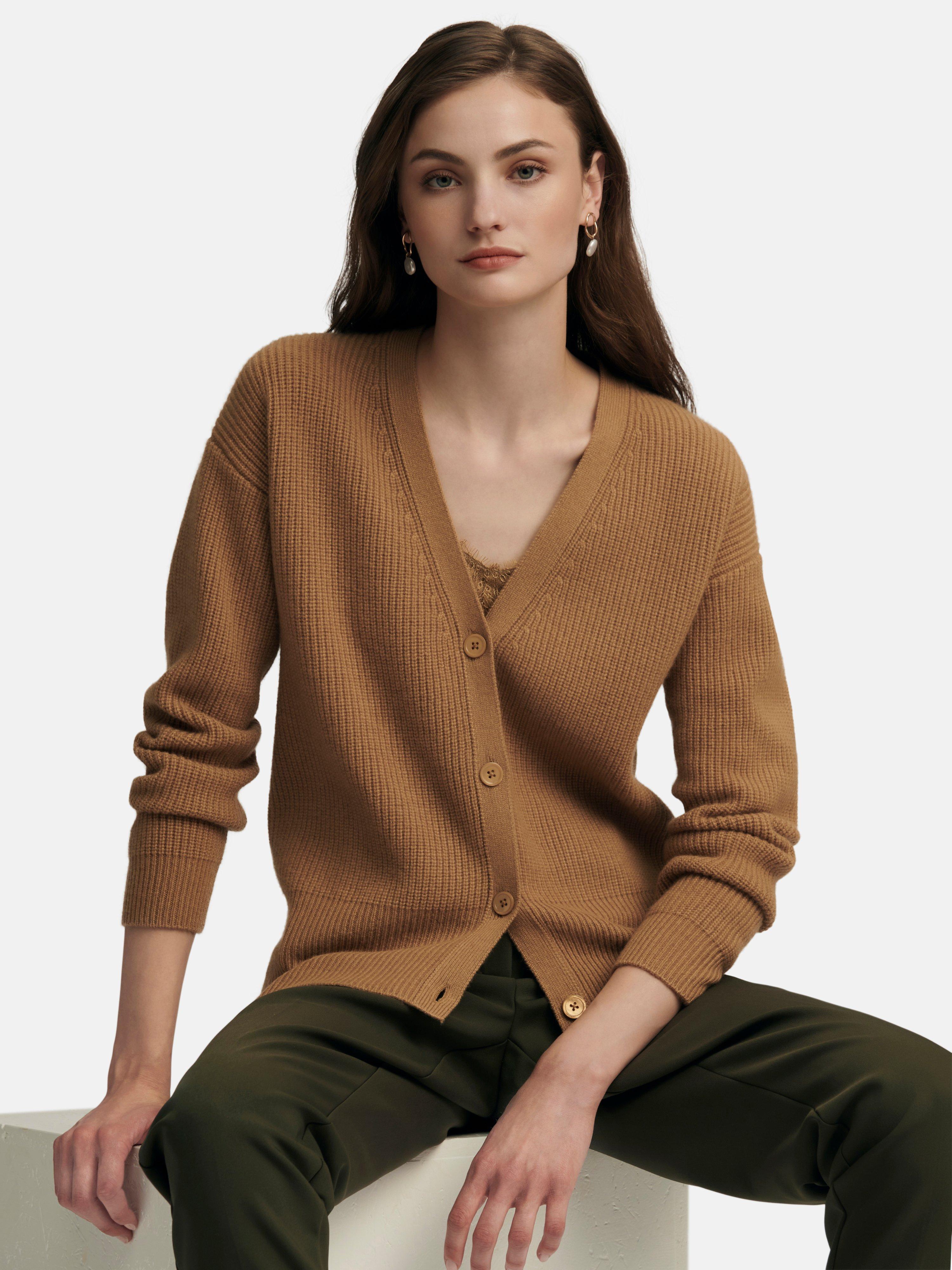 Fadenmeister Berlin - Strickjacke aus 100% Premium-Kaschmir