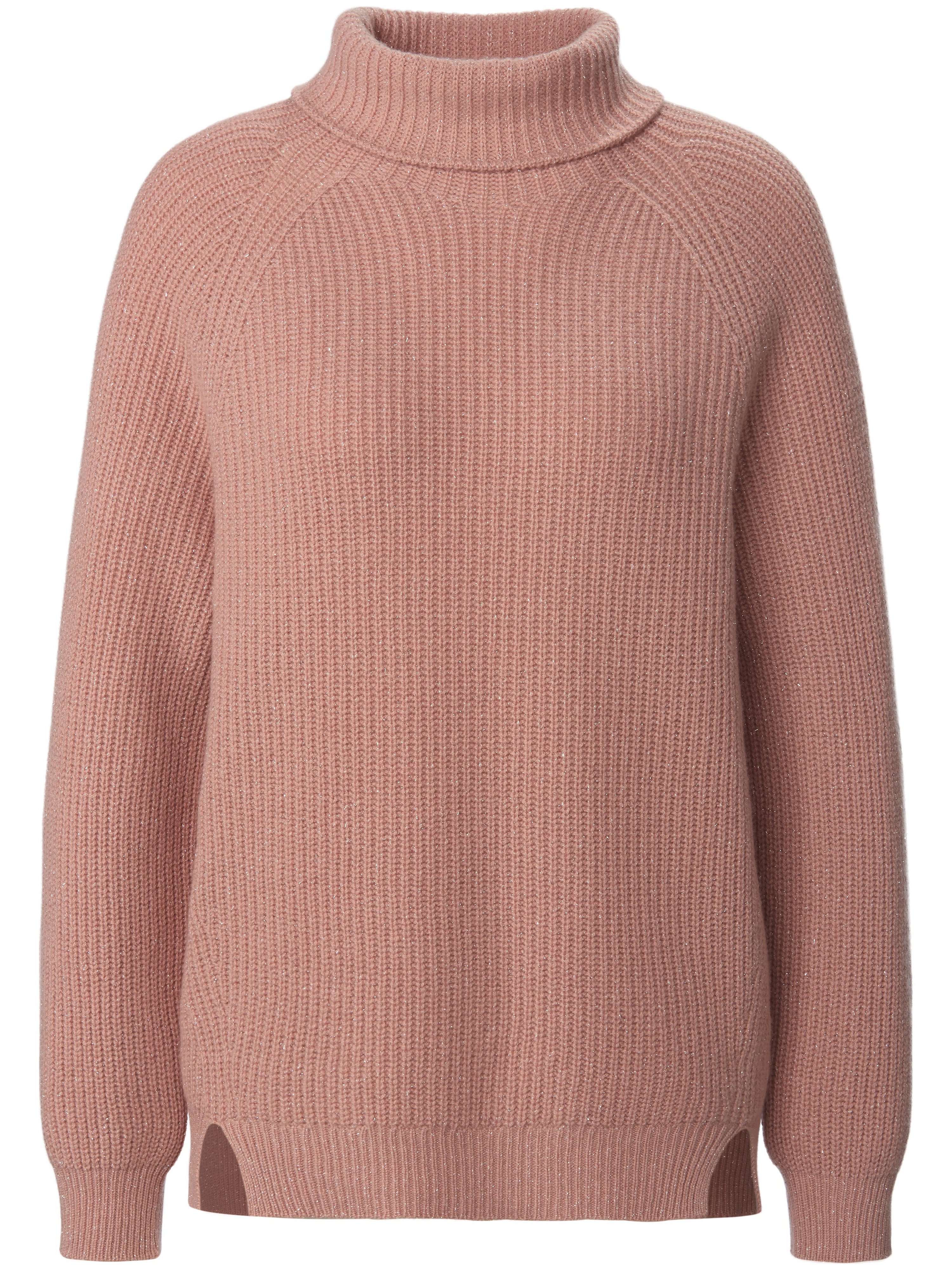 Le pull manches longues raglan  include rose