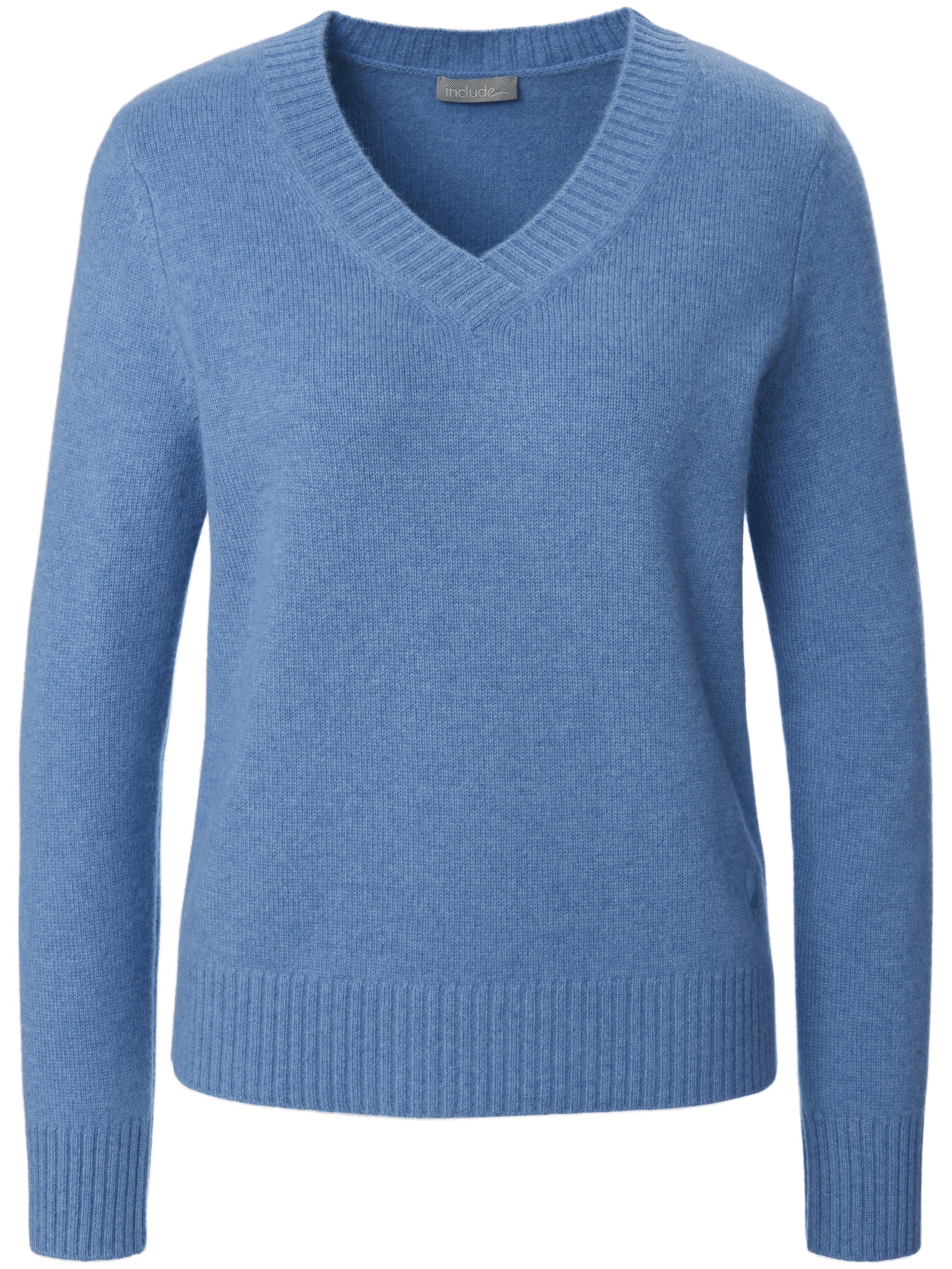 Le pull 100% cachemire  include bleu taille 50