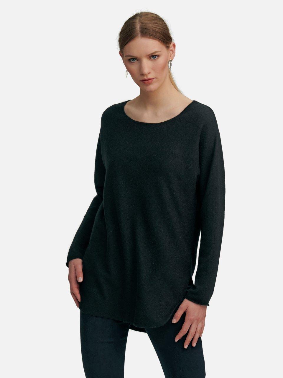 include - Rundhals-Pullover aus 100% Premium-­Kaschmir