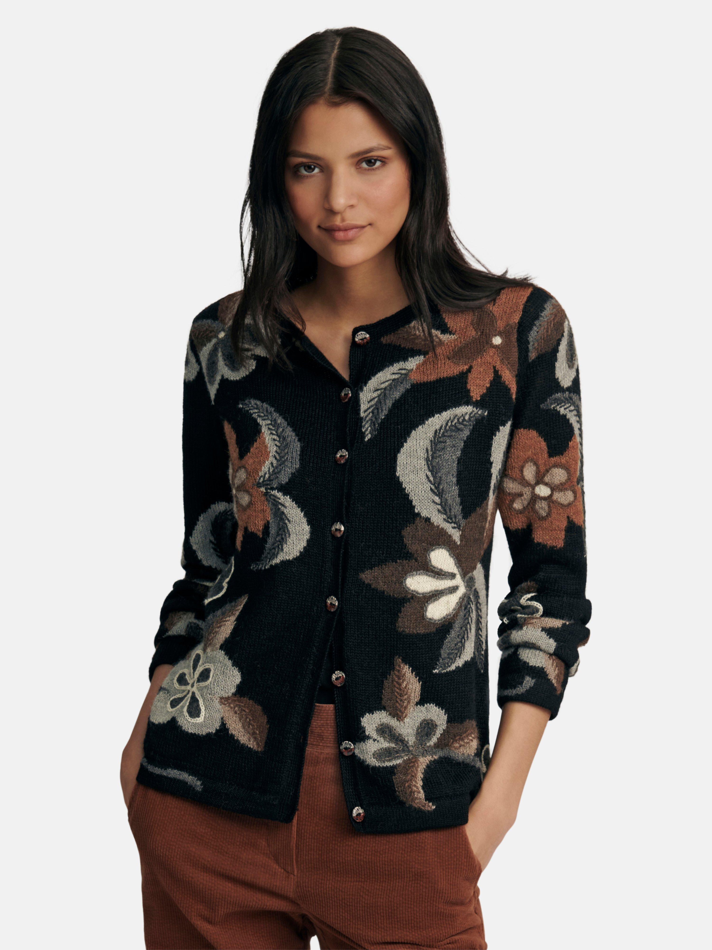 Cardigan Femme Printemps/Été En Lin | Longueur Midi | Tissu Respirant 60% Coton | Grandes Tailles