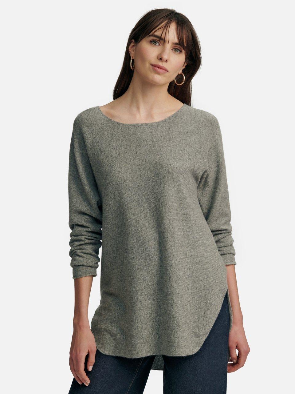 include - Rundhals-Pullover aus 100% Premium-­Kaschmir