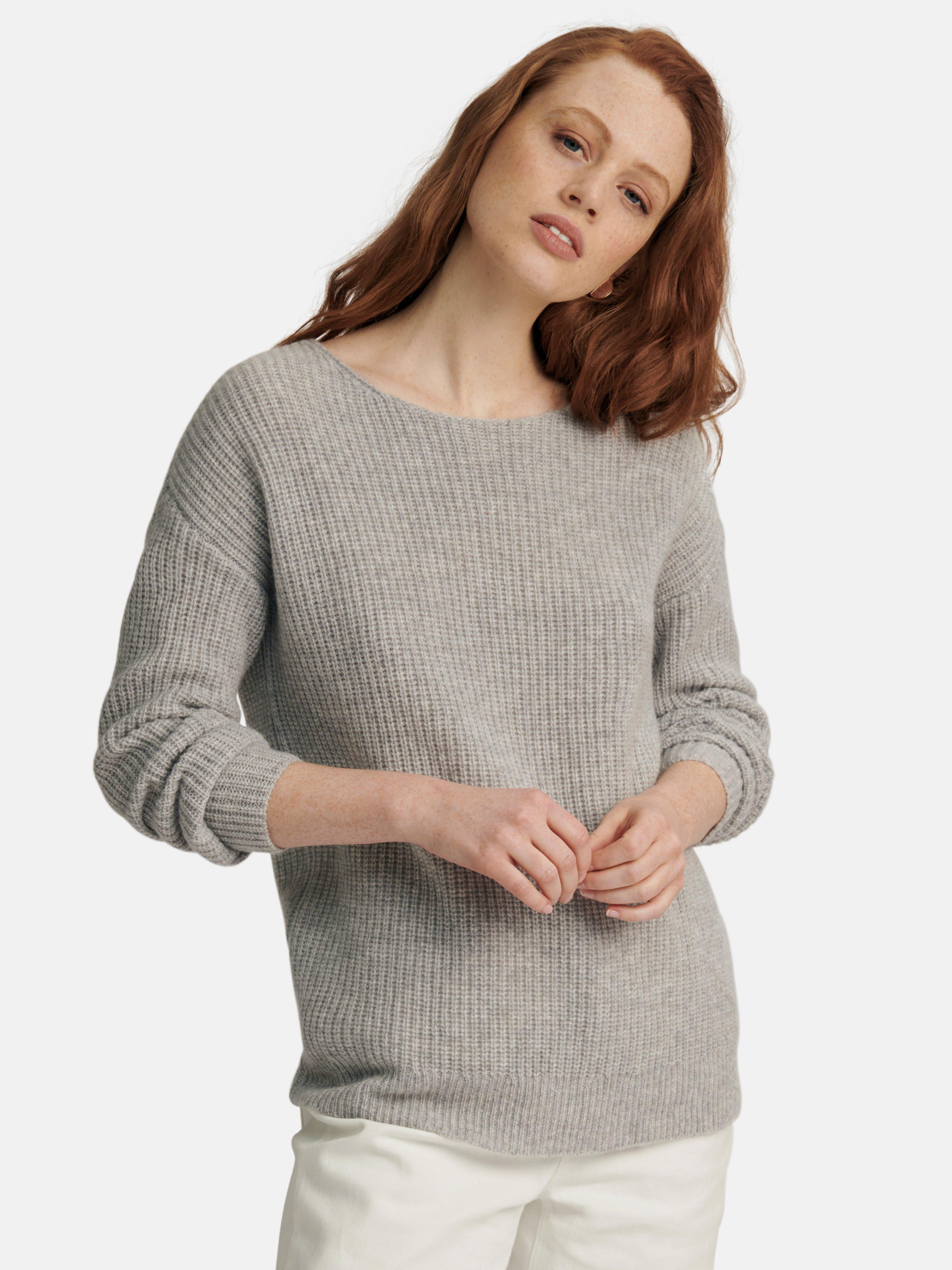 include - Rundhals-Pullover aus 100% Premium-Kaschmir