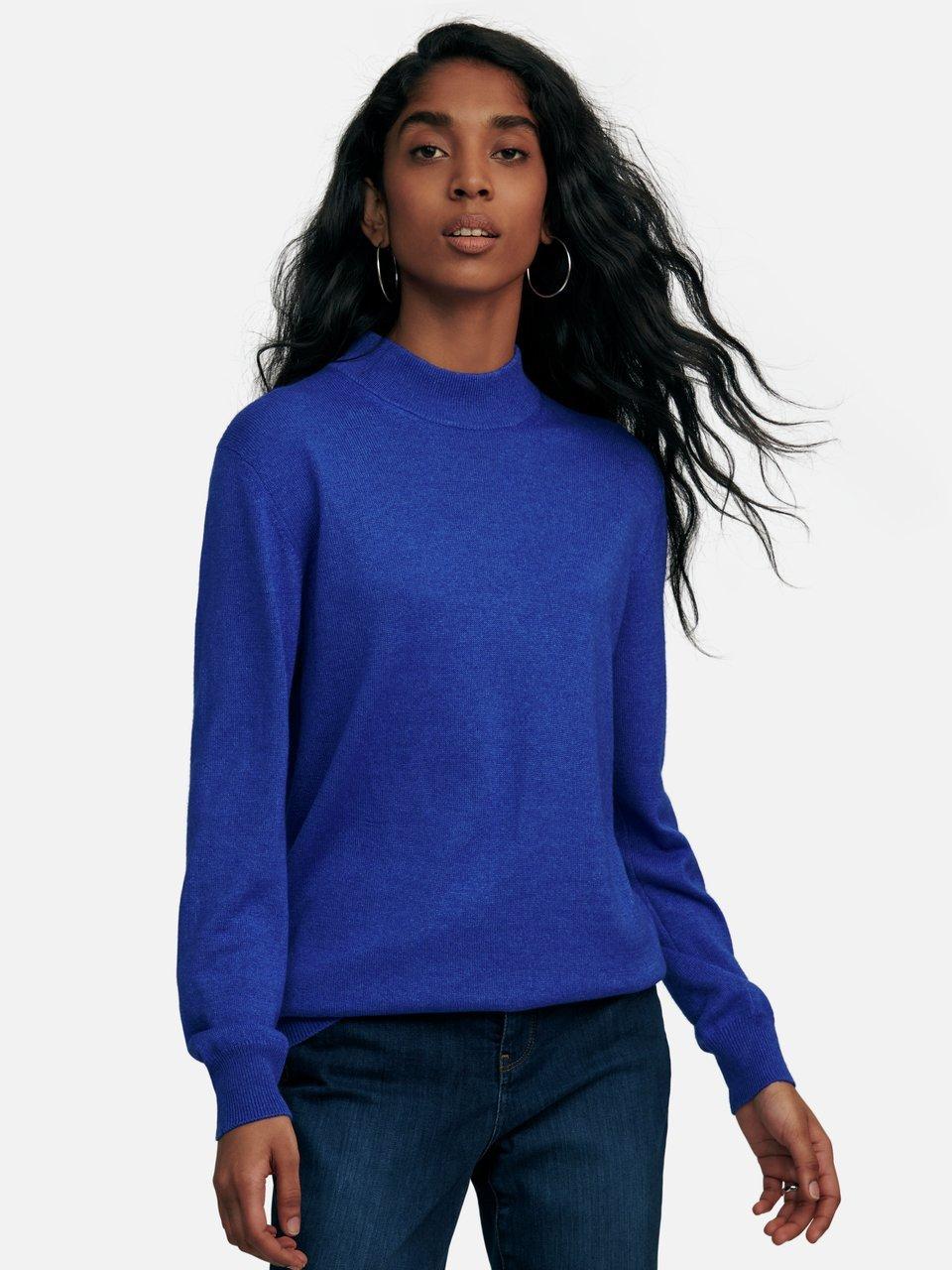 Peter Hahn Seide/Kaschmir - Stehbund-Pullover Modell Sabrina