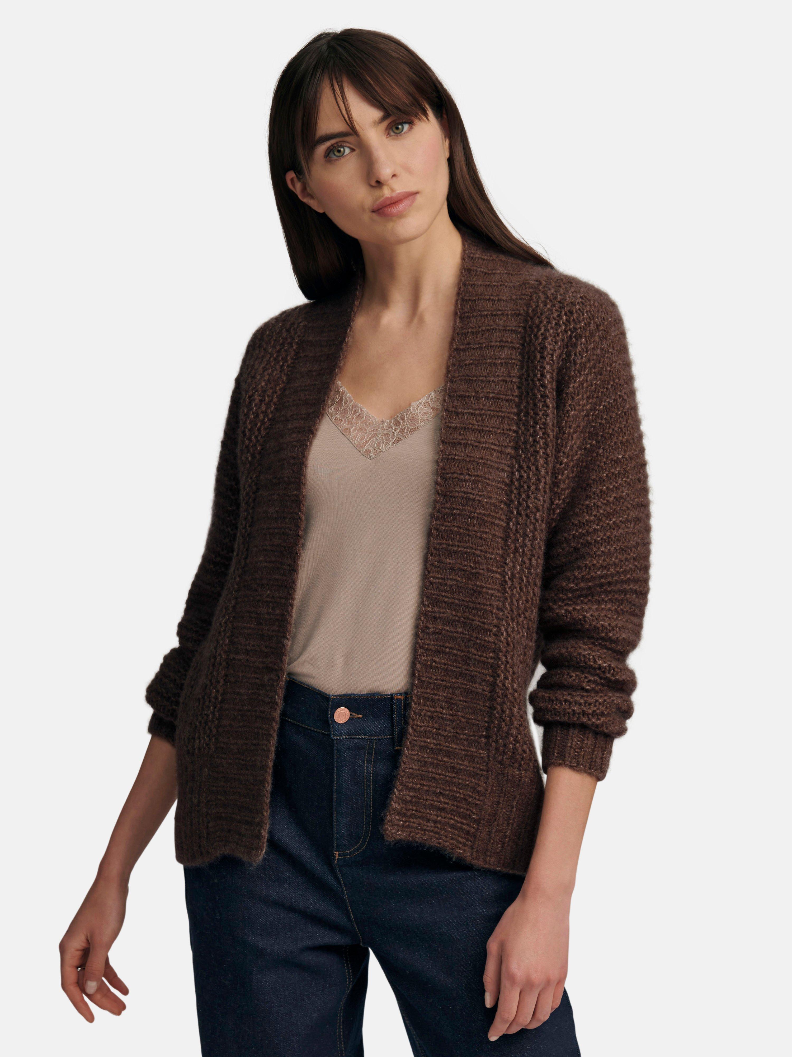 include - Cardigan med lange ærmer