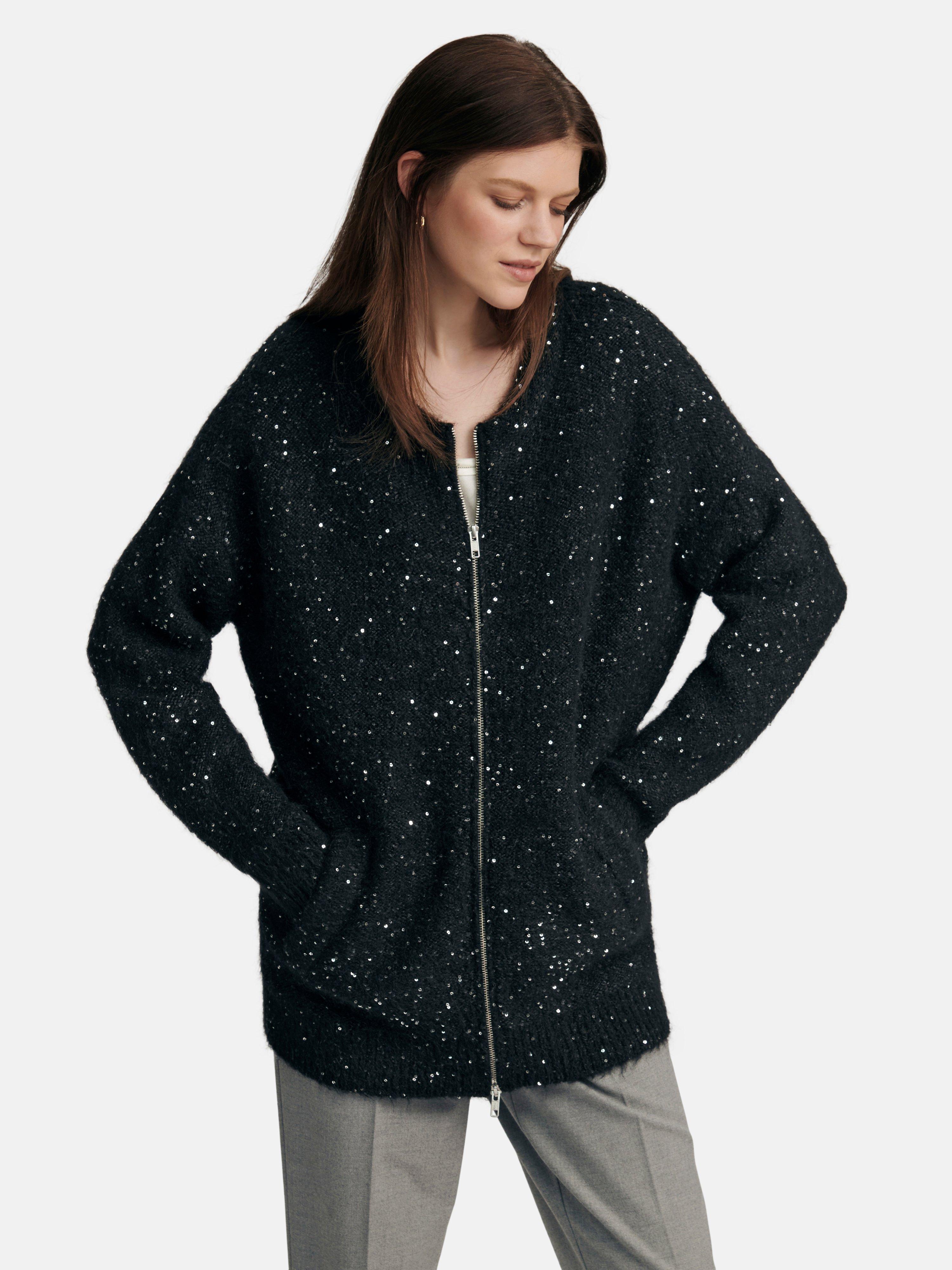 TALBOT RUNHOF X PETER HAHN - Long-Strickjacke
