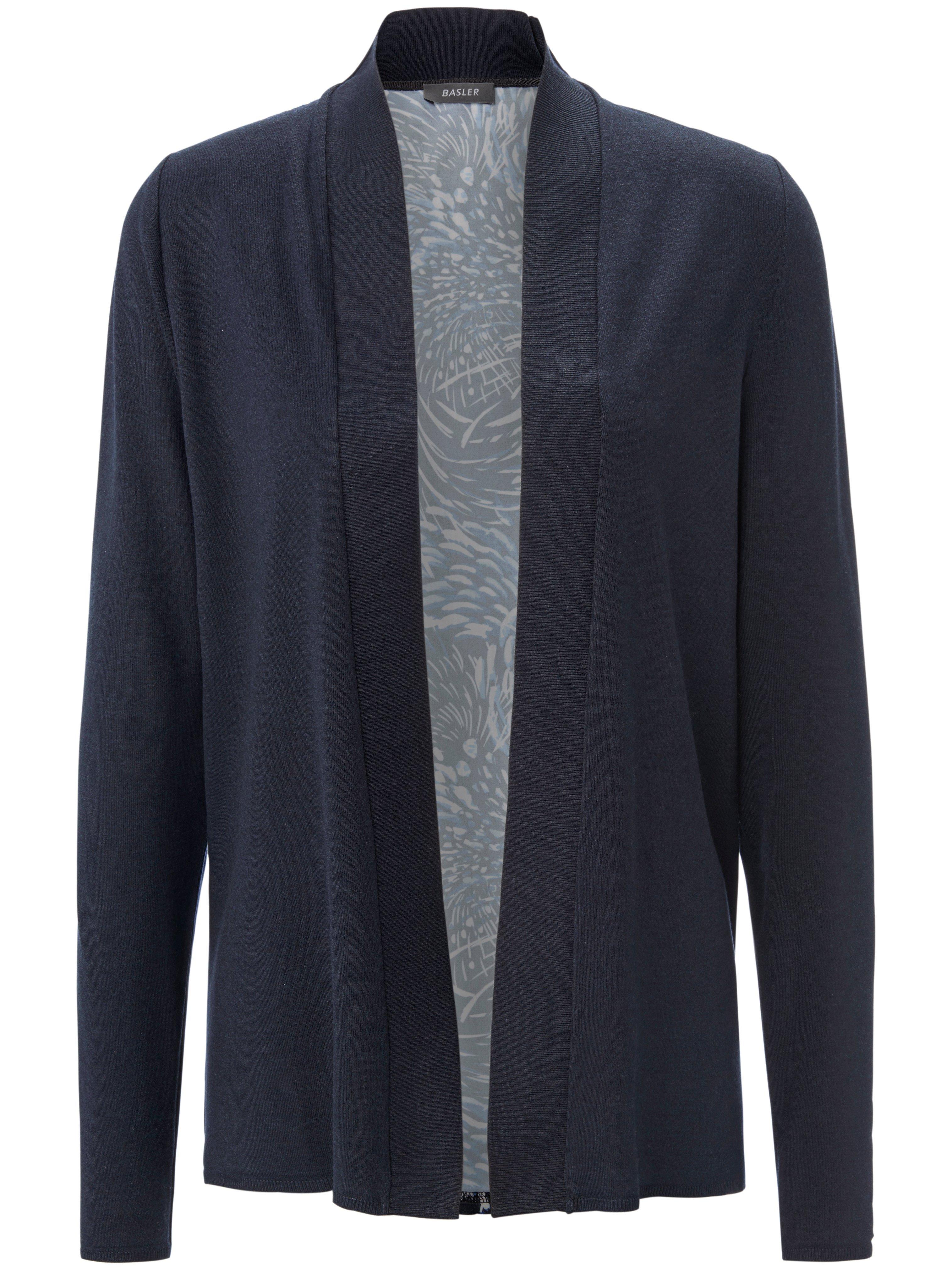 Basler Vest lange mouwen Van  blauw