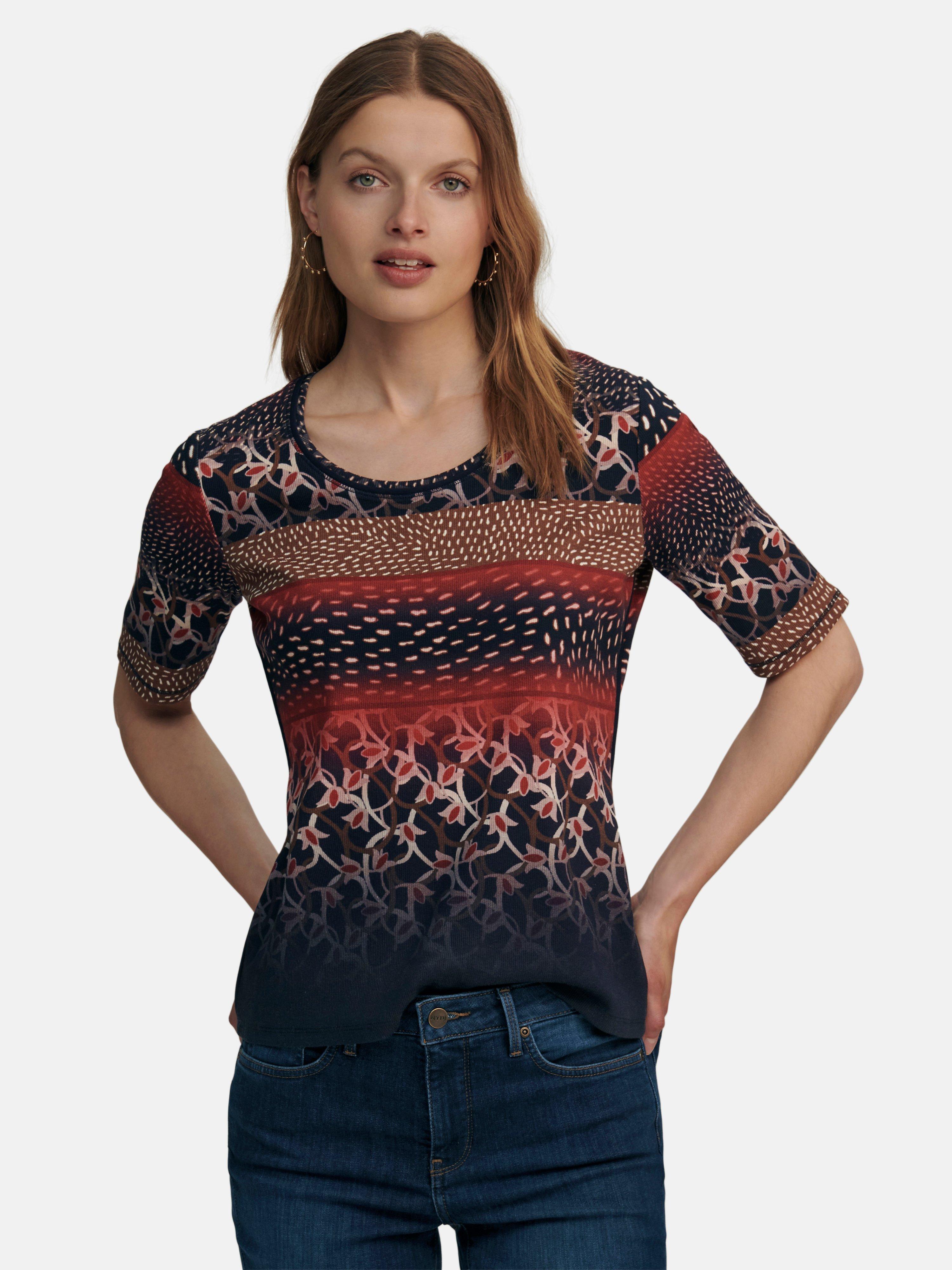 Betty Barclay - Shirt met ronde hals en korte mouwen