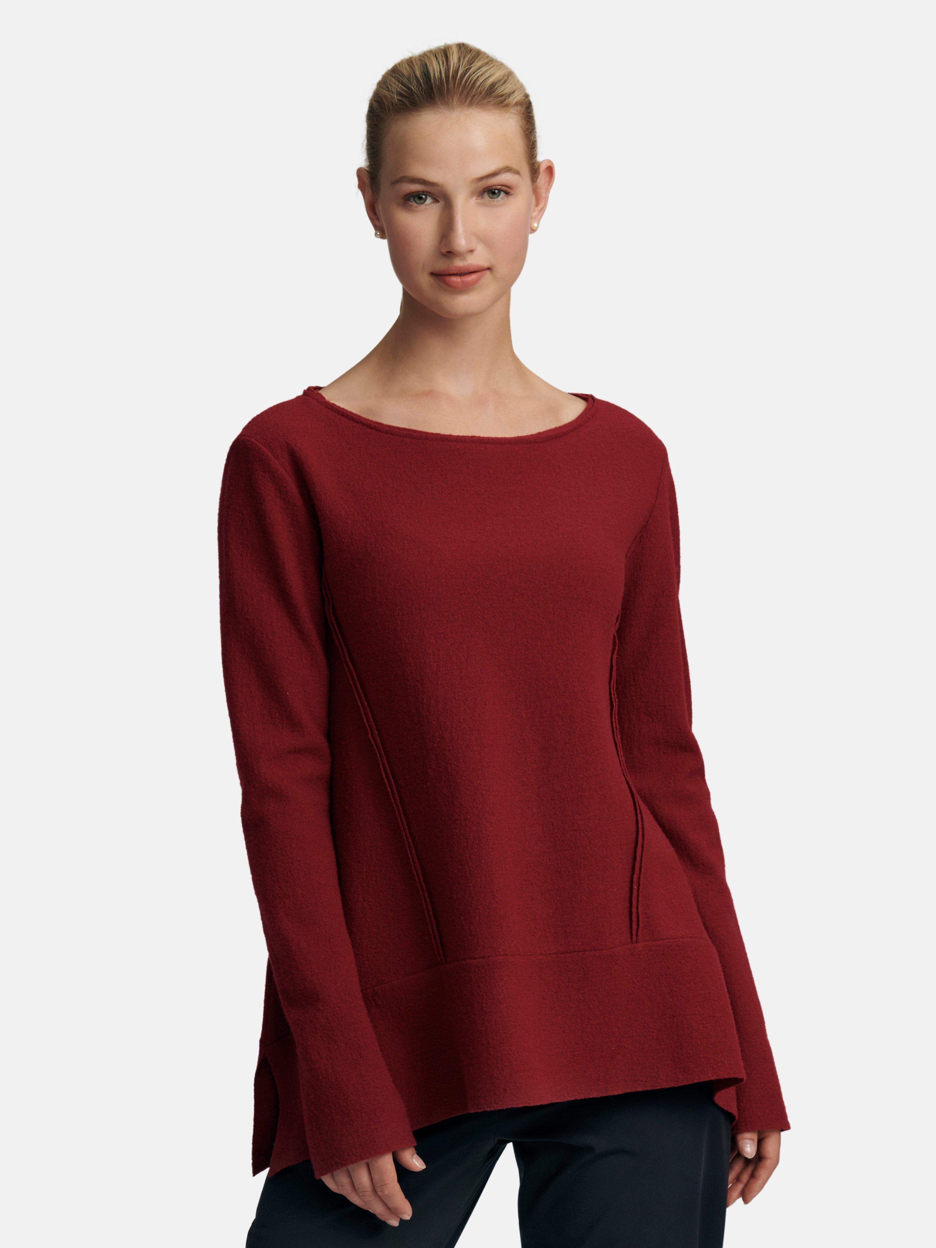 elemente clemente - Pullover mit Rundhals-Ausschnitt